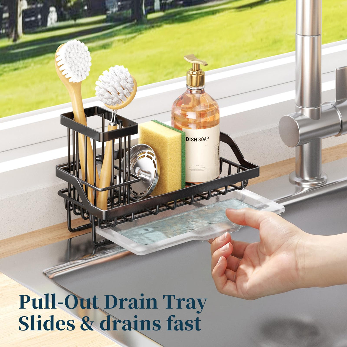 Sponge Holder for Kitchen Sink