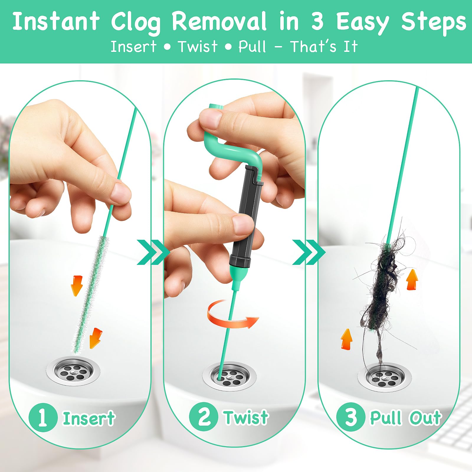 Drain Clog Remover Tool