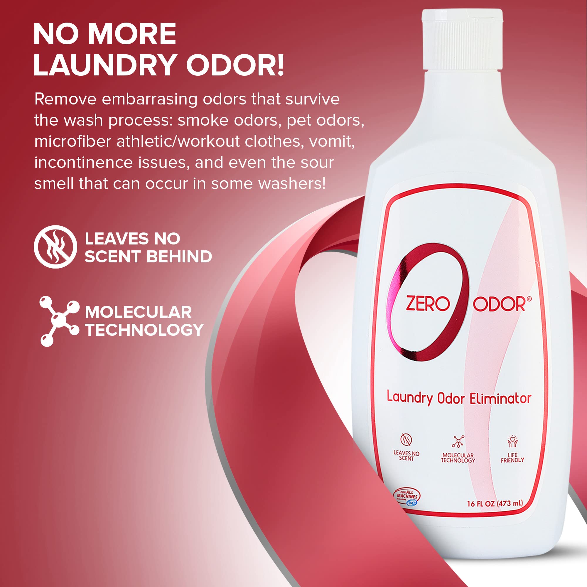 Laundry Odor Eliminator for Clothes (48 Fl Oz)