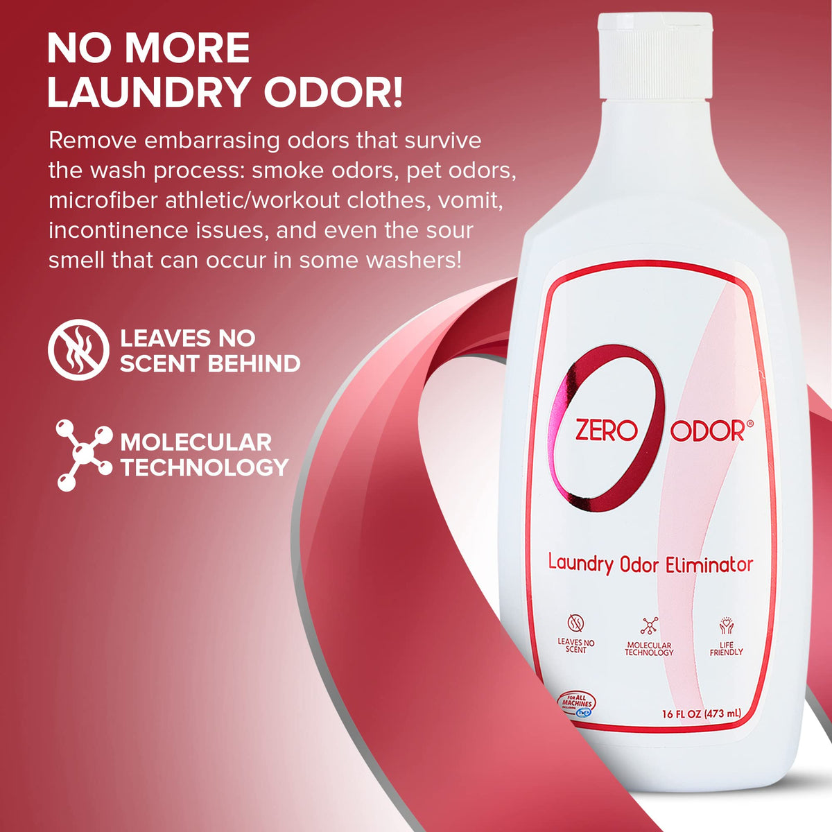 Laundry Odor Eliminator for Clothes (16 Fl Oz)