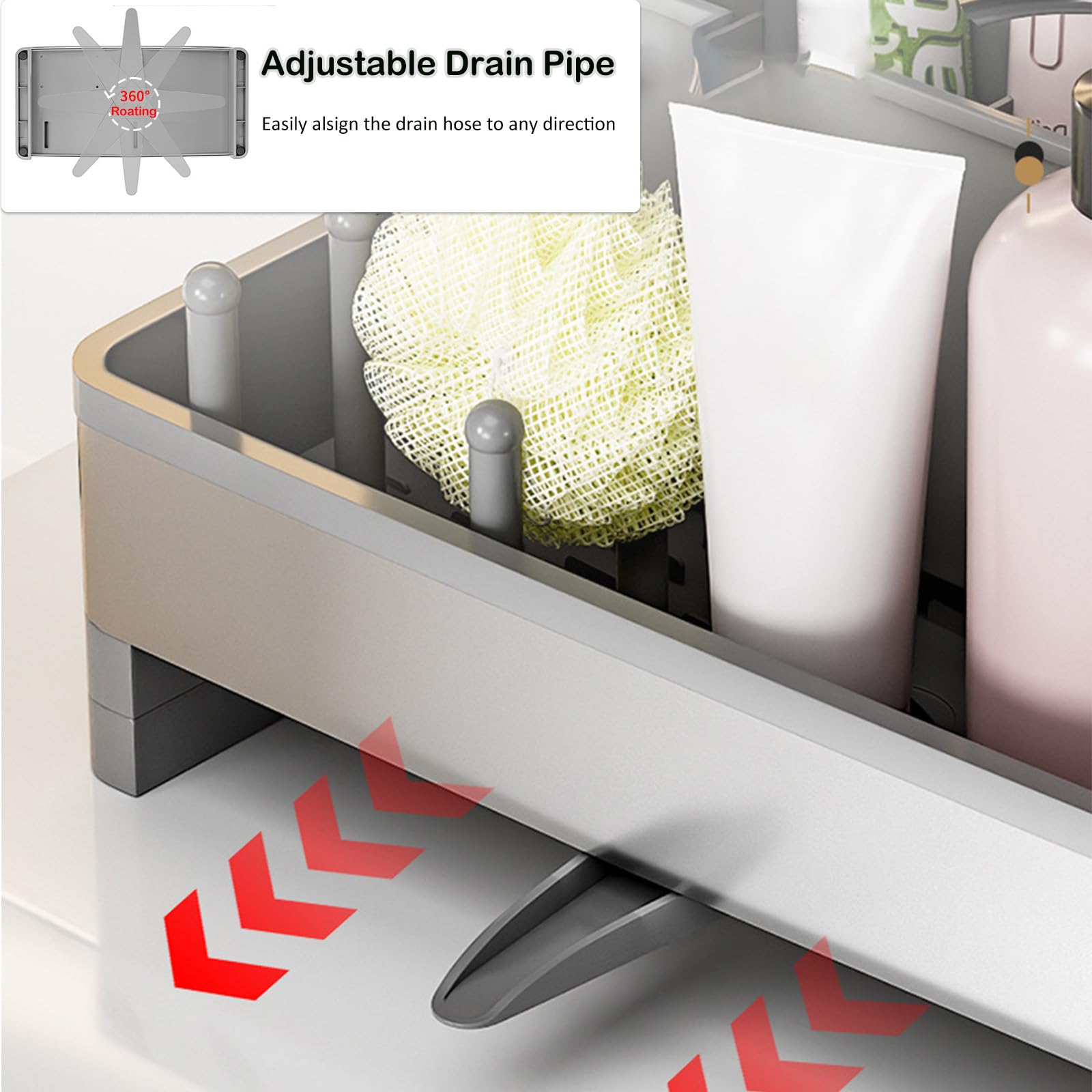 Sponge Holder for Kitchen Sink