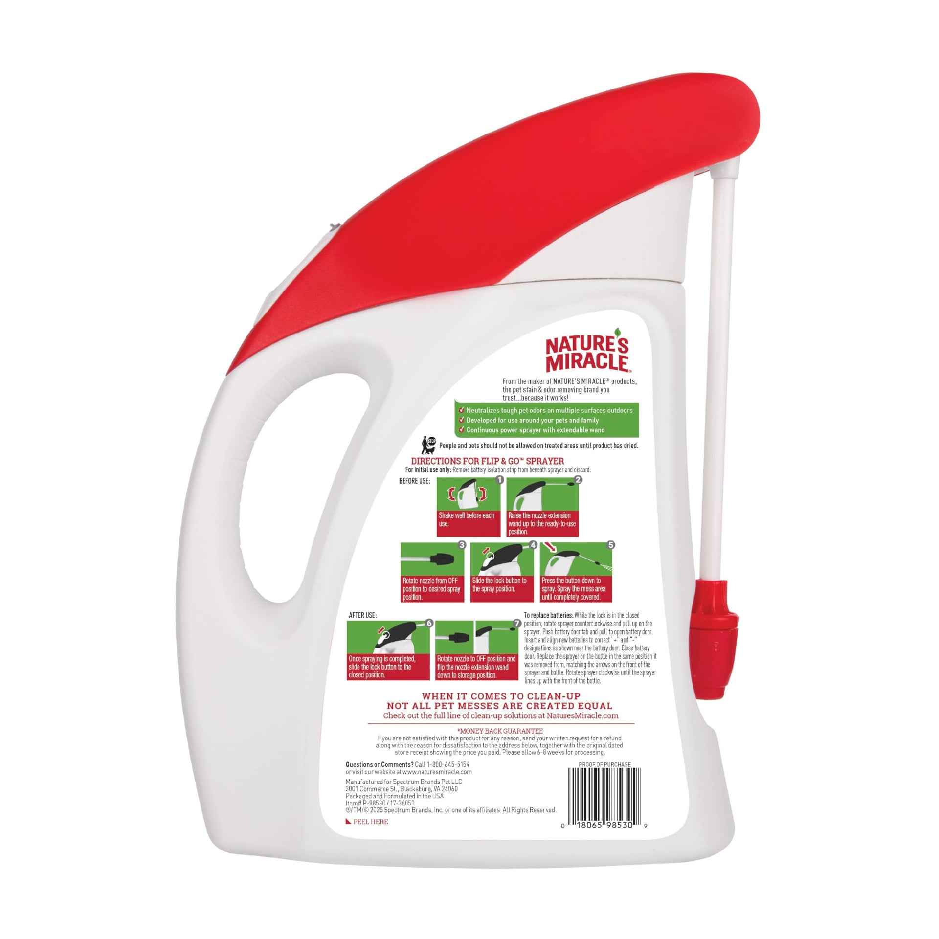 Outdoor Pet Stain & Odor Remover (64 Fl Oz)