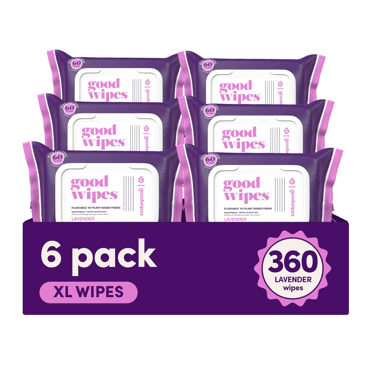Flushable Wipes (360 Count)
