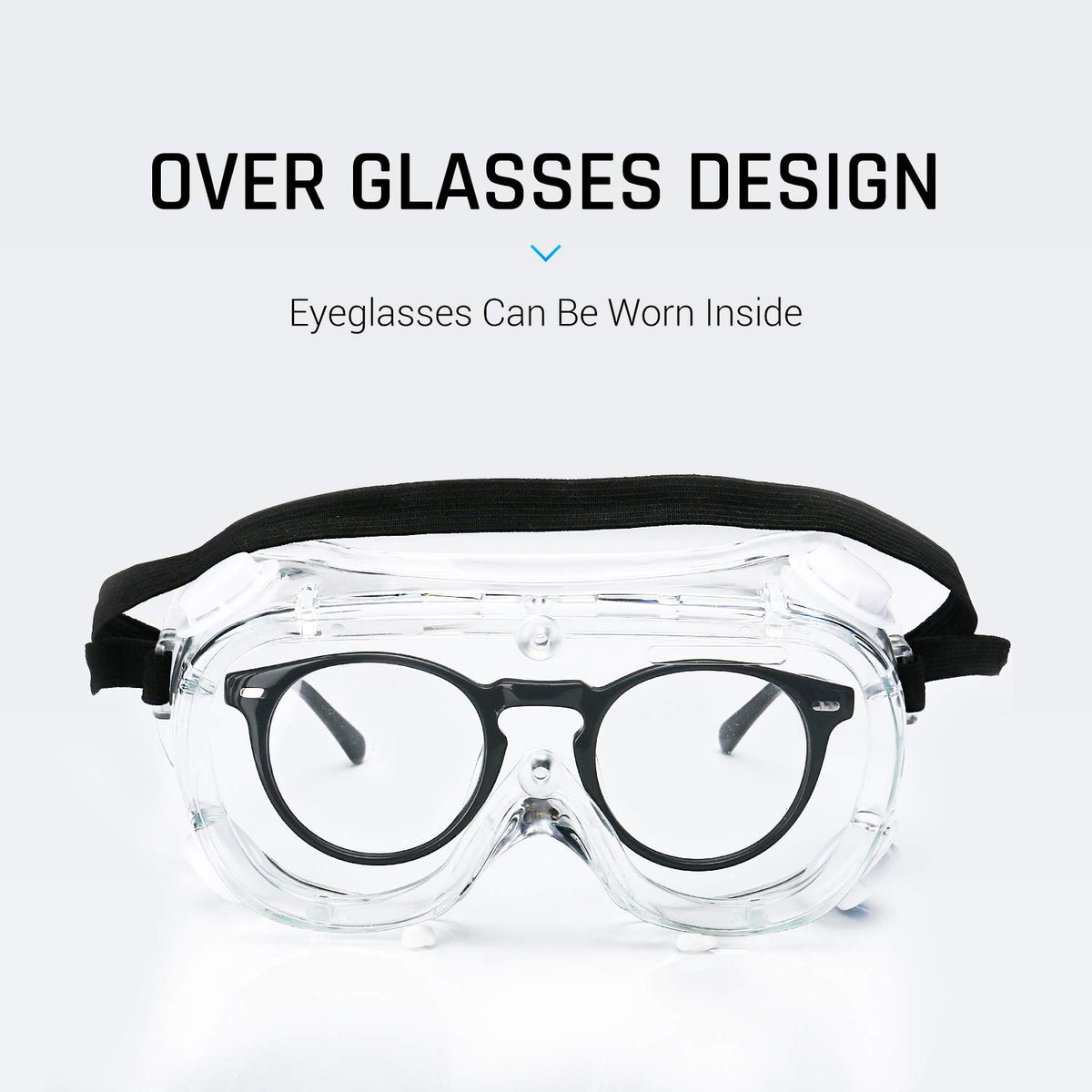 Safety Goggles Medical Goggles Fit Over Eyeglasses Anti