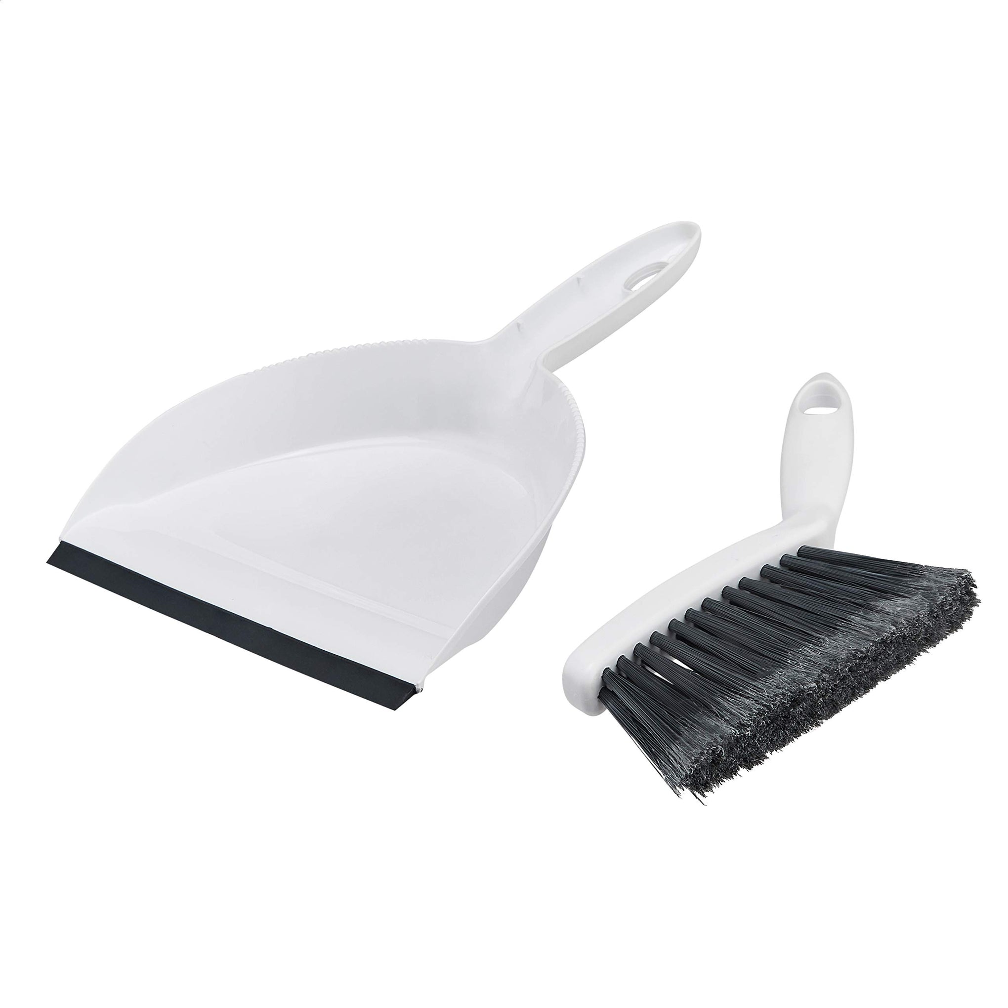 Small Portable Mini Dustpan and Brush Set for Indoor Outdoor Floor Cleaning (2 Count)