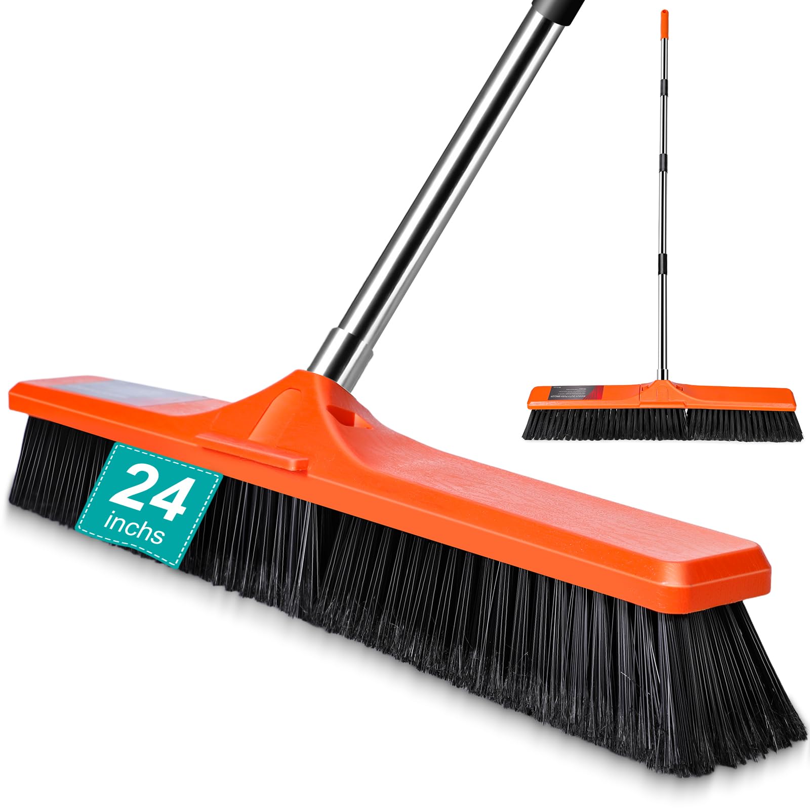 24" Push Broom Outdoor