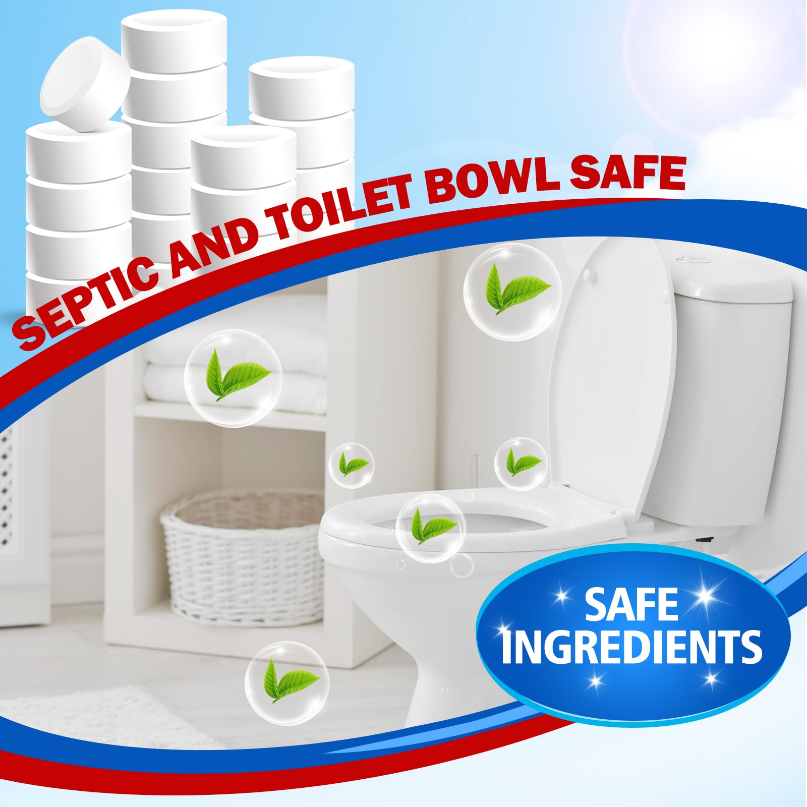 Toilet Bowl Cleaner 40 PACK (40 Count)