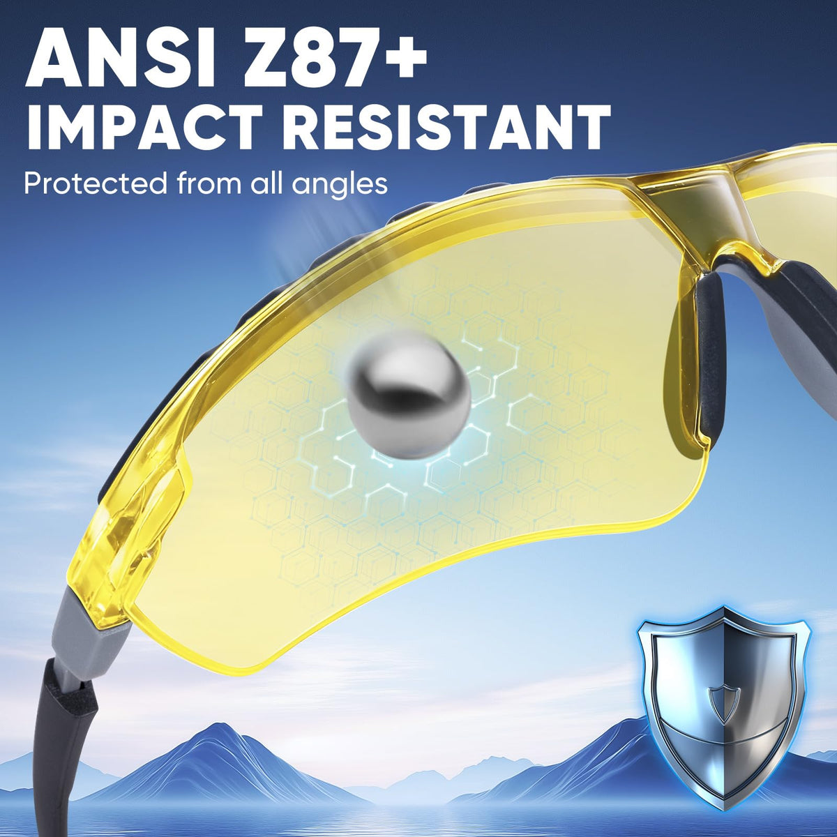 1PK Anti Fog Safety Glasses for Men & Women