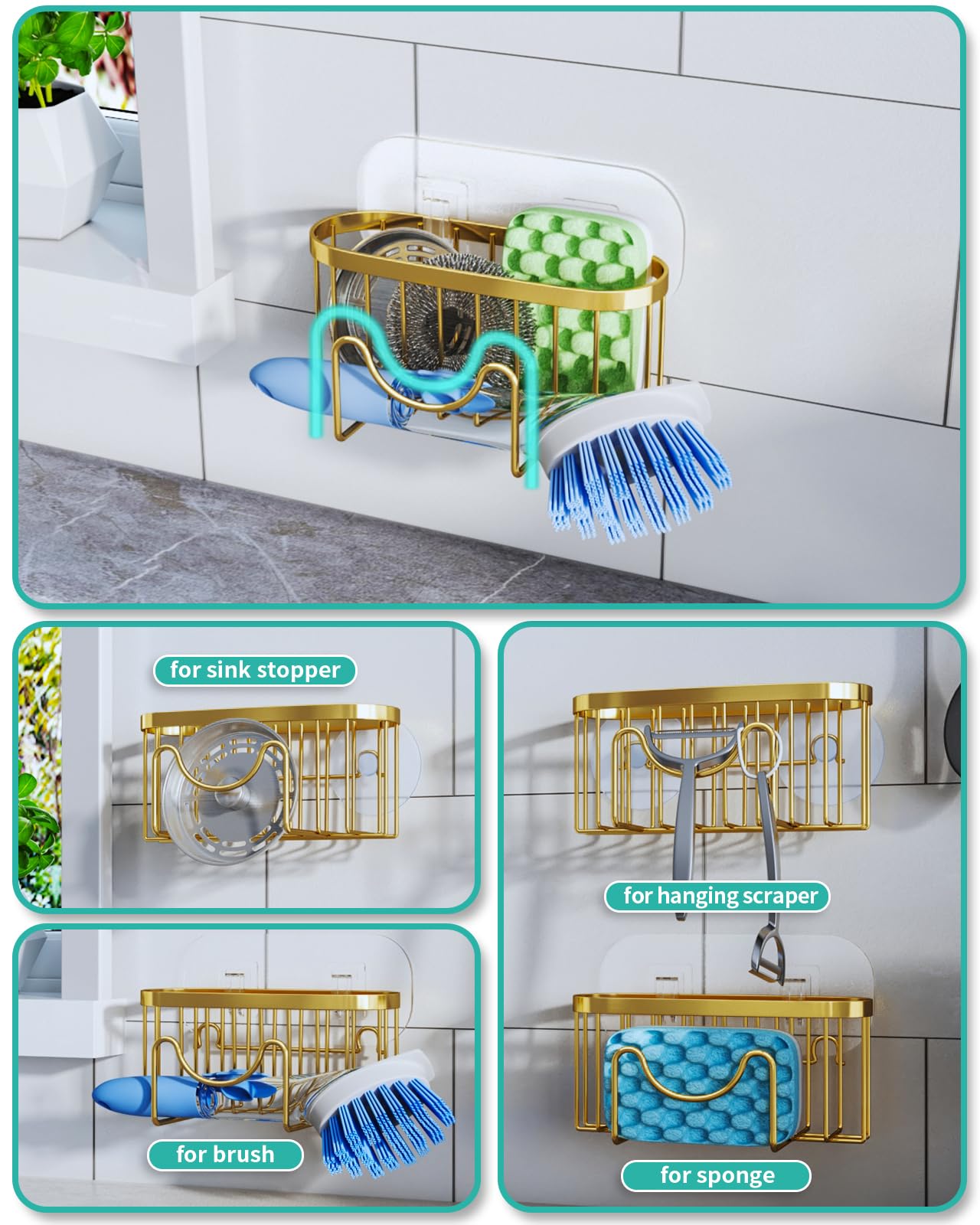 Multifunctional Sponge Holder