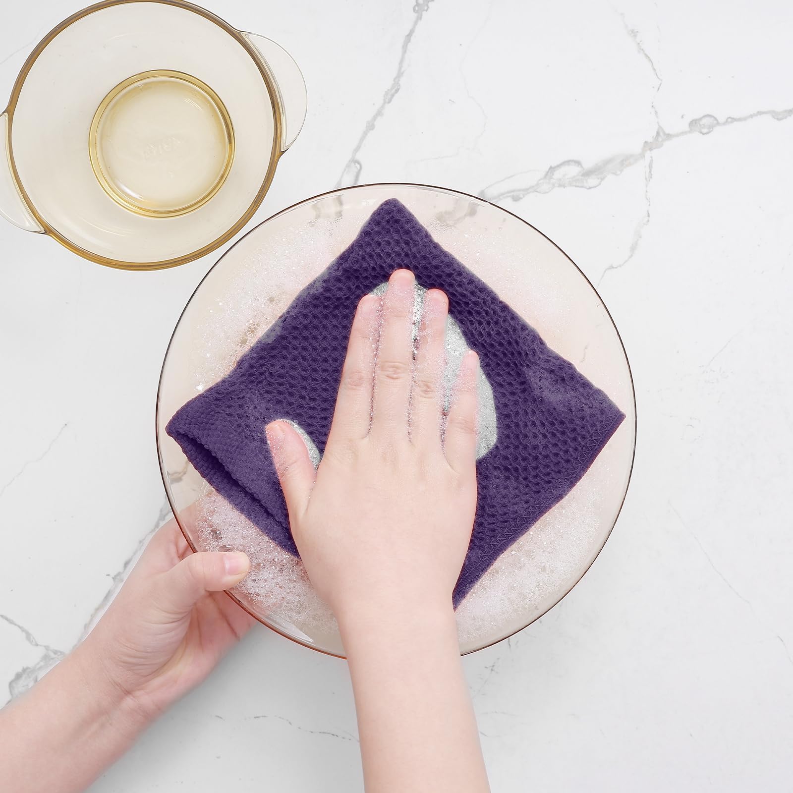 100% Cotton Waffle Weave Kitchen Dish Cloths 18 (18 Count)