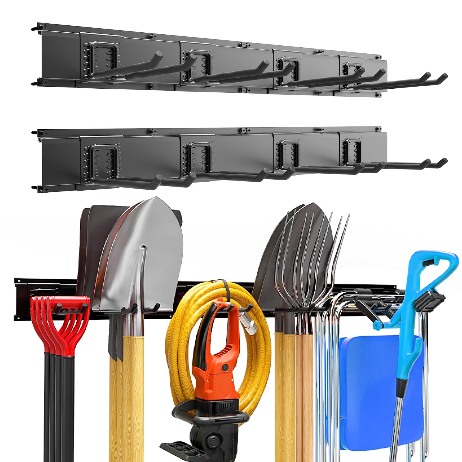 Garage Garden Tool Organizer Wall Mount