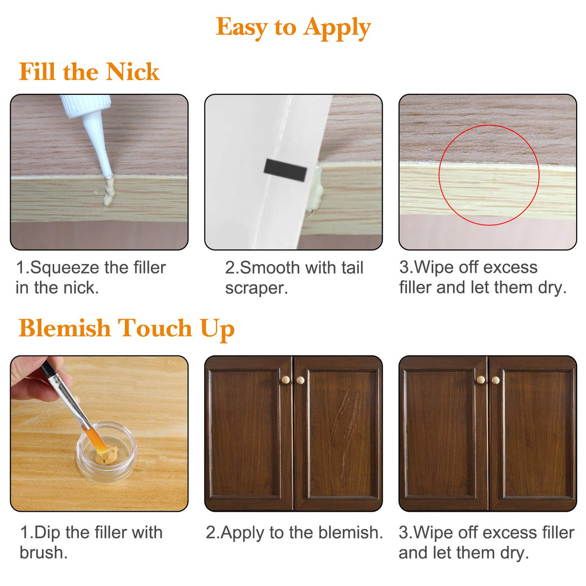 Wood Furniture Repair Kit (24 Count)