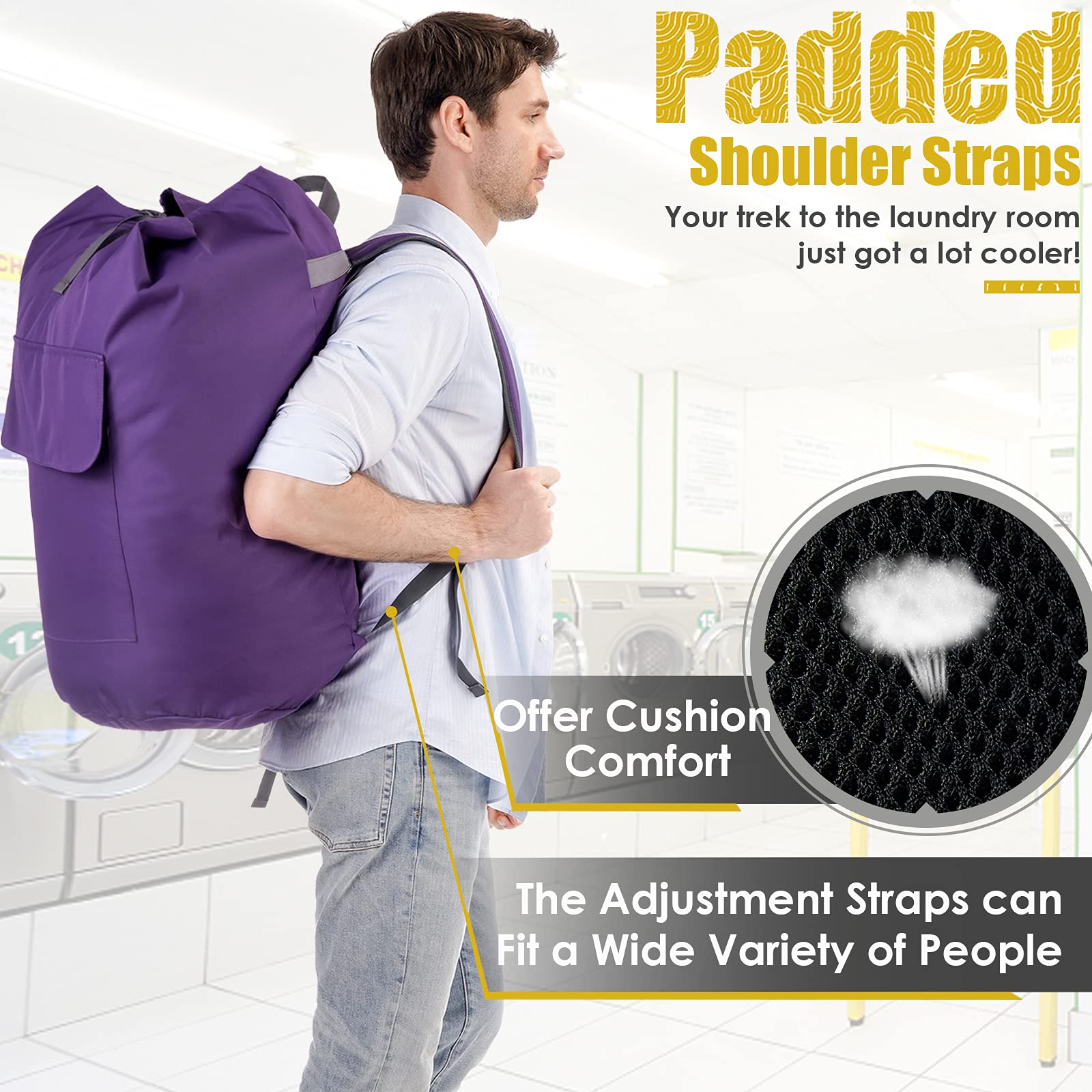 Backpack Laundry Bag