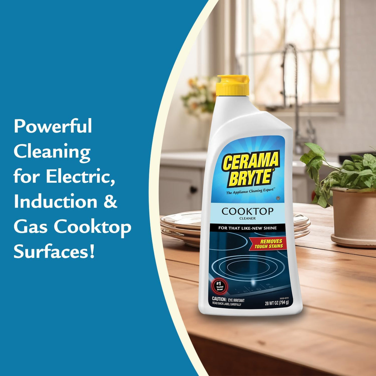Cooktop Cleaner for Glass (72 Fl Oz)