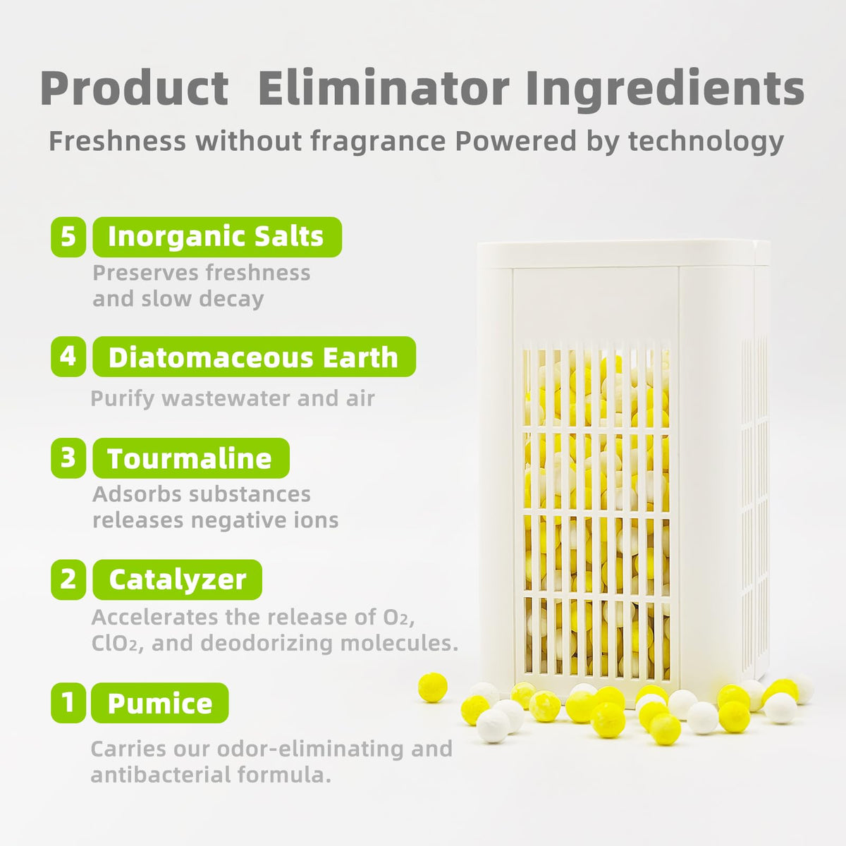 Strongest Refrigerator Deodorizer Odor Eliminator (16 Ounce)