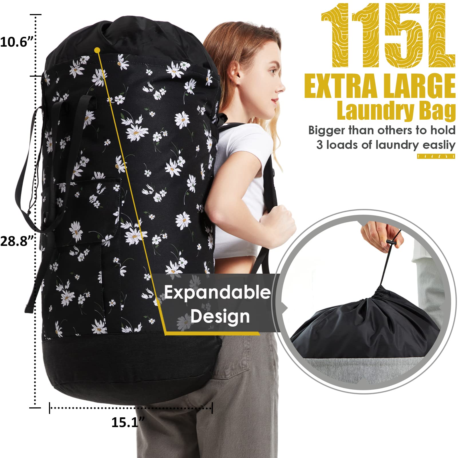 Laundry Backpack 115L