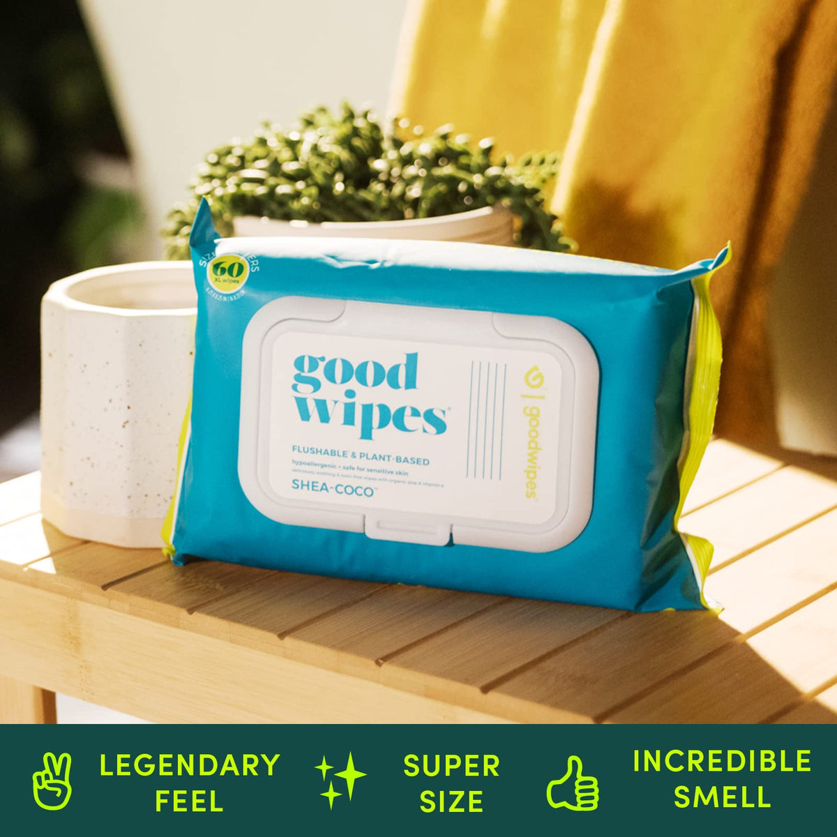 Flushable Wipes (360 Count)