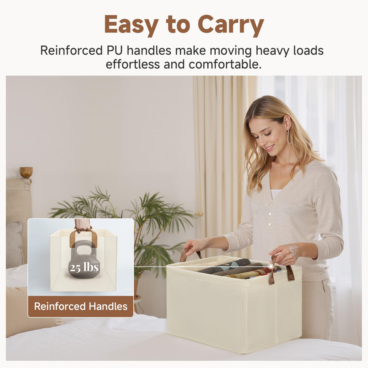 Closet Storage Bins (2 Count)