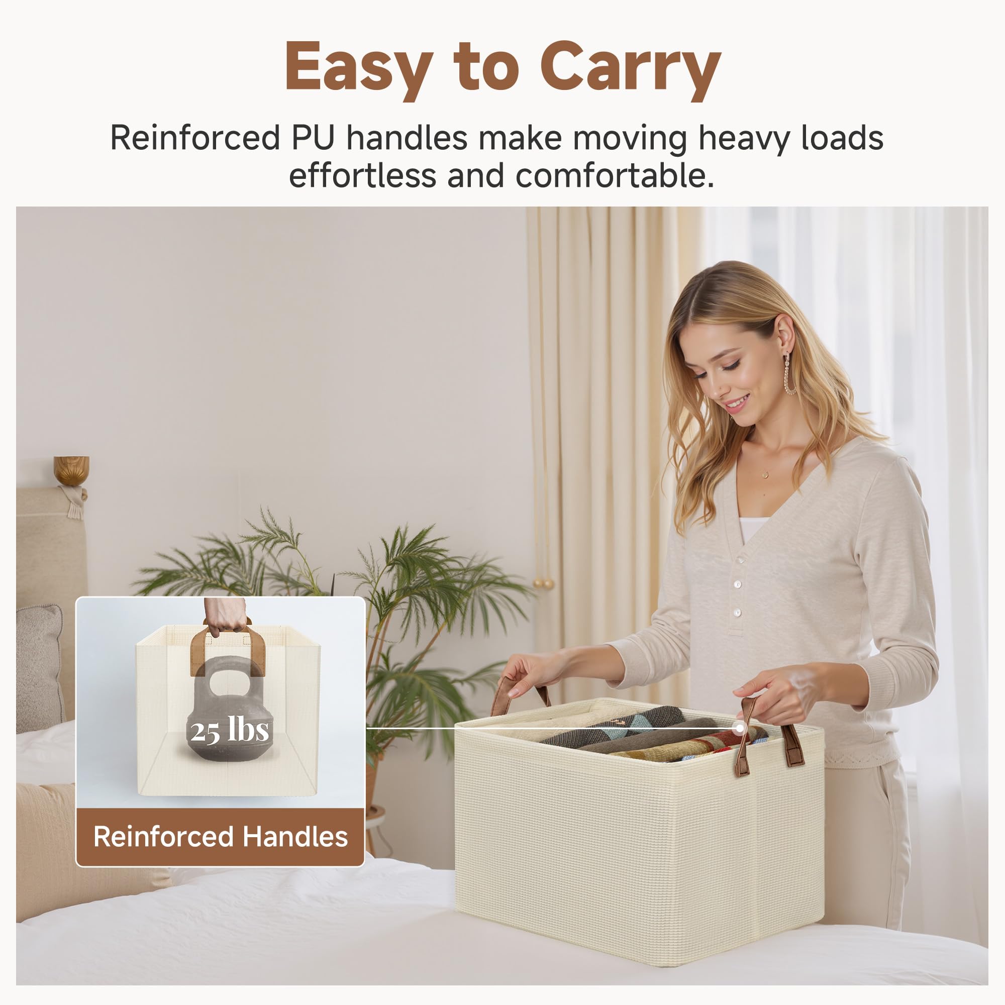 Closet Storage Bins (2 Count)