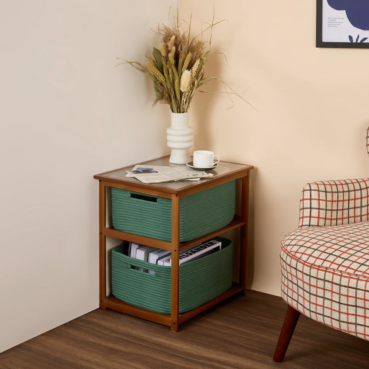 Large Storage Baskets for Organizing (4 Count)