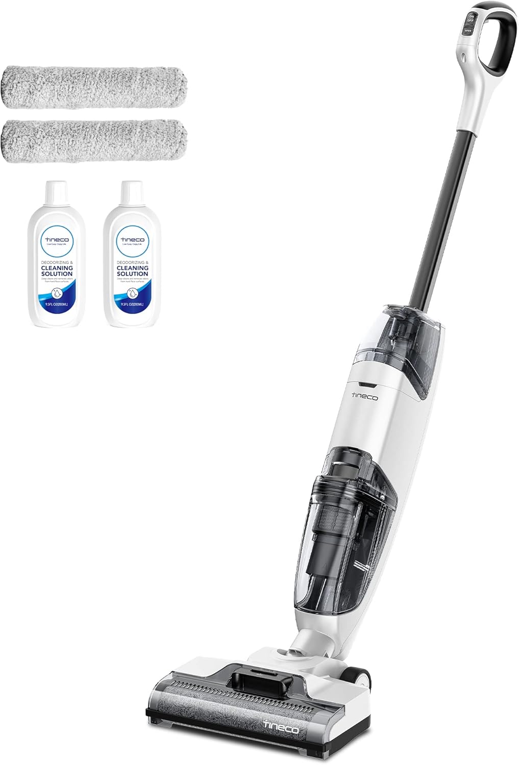 Tineco iFLOOR 2 Complete Cordless Wet Dry Vacuum Floor Cleaner and Mop, One-Step Cleaning for Hard Floors, Great for Sticky Messes and Pet Hair - ModHome Supplies