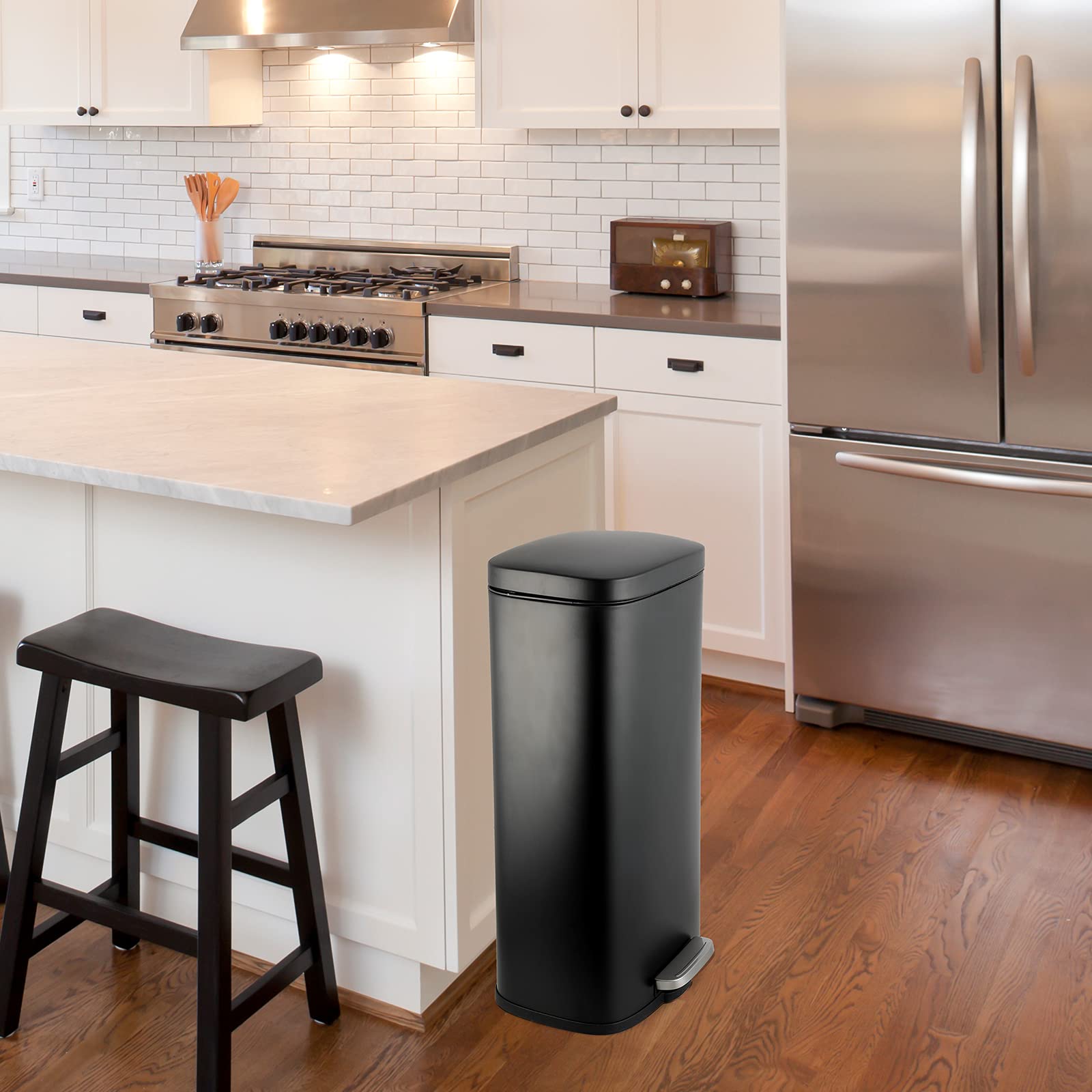 8 Gallon 30L Step Kitchen Trash Can