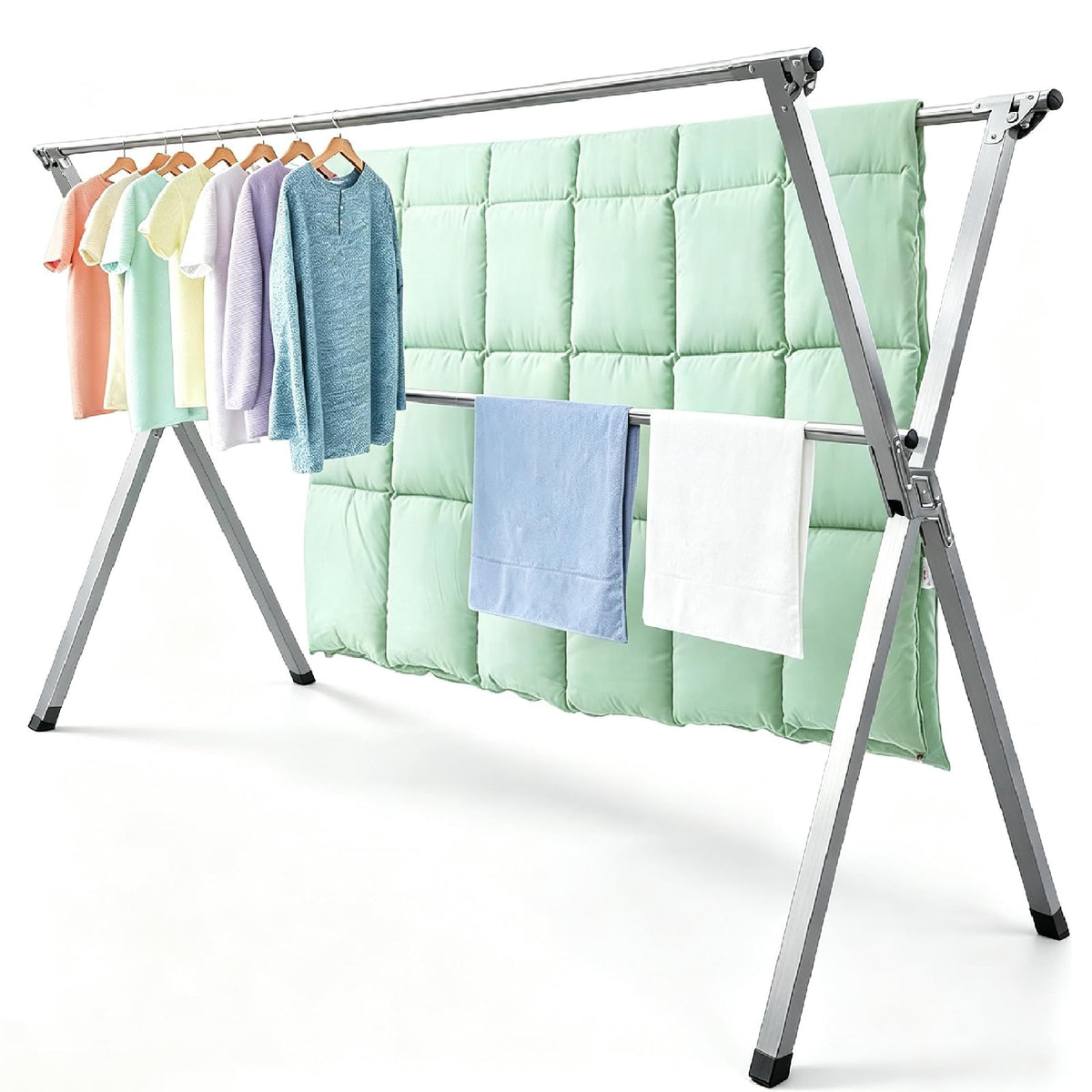 Clothes Drying Rack Folding Indoor Outdoor