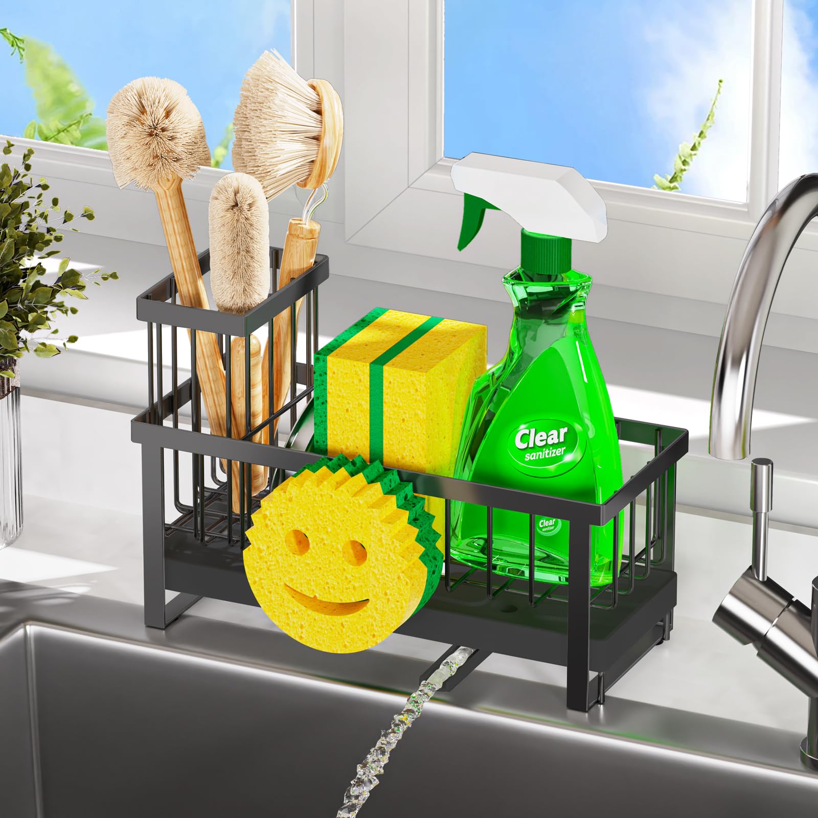 Sponge Holder for Kitchen Sink