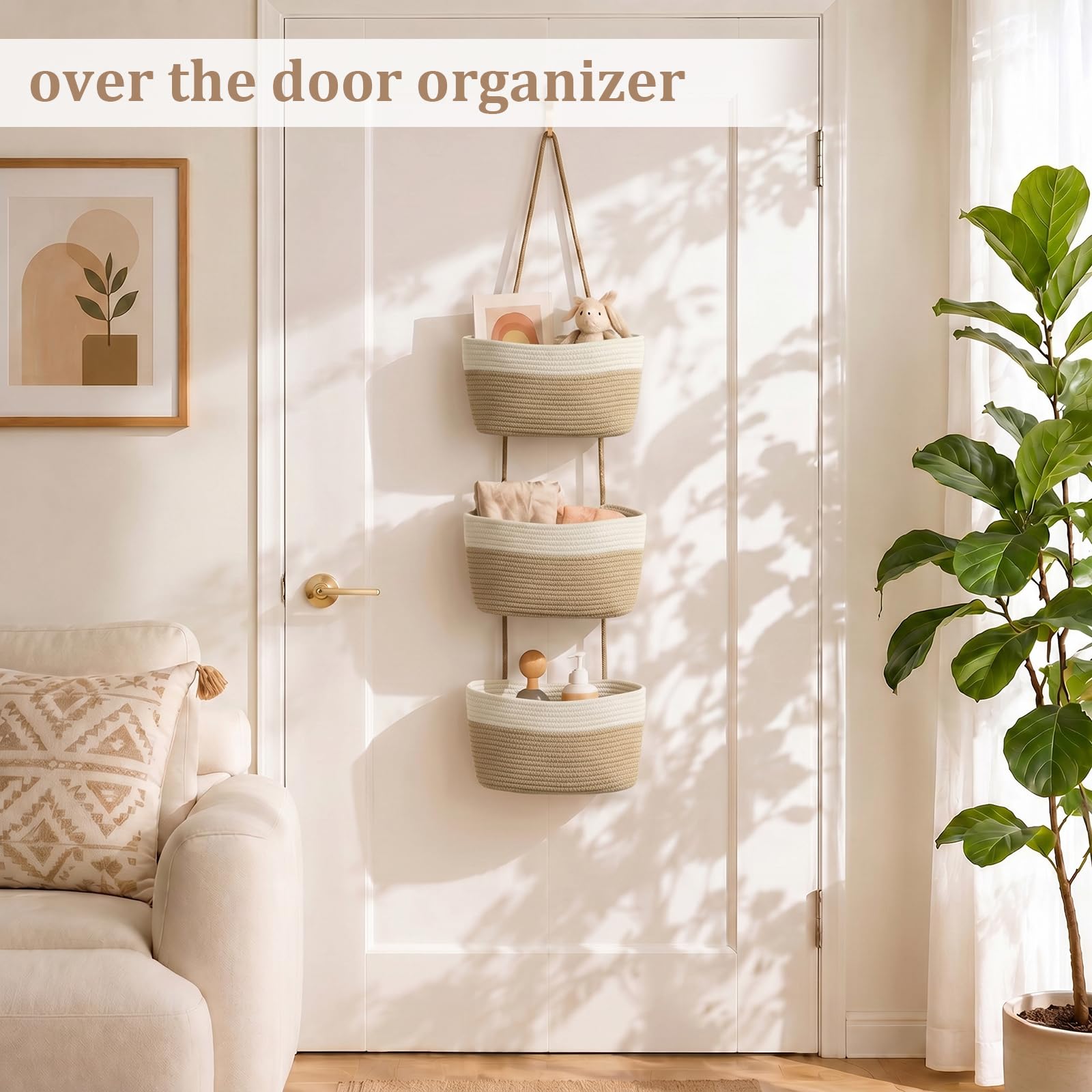 Over the Door Hanging Basket (3 Count)