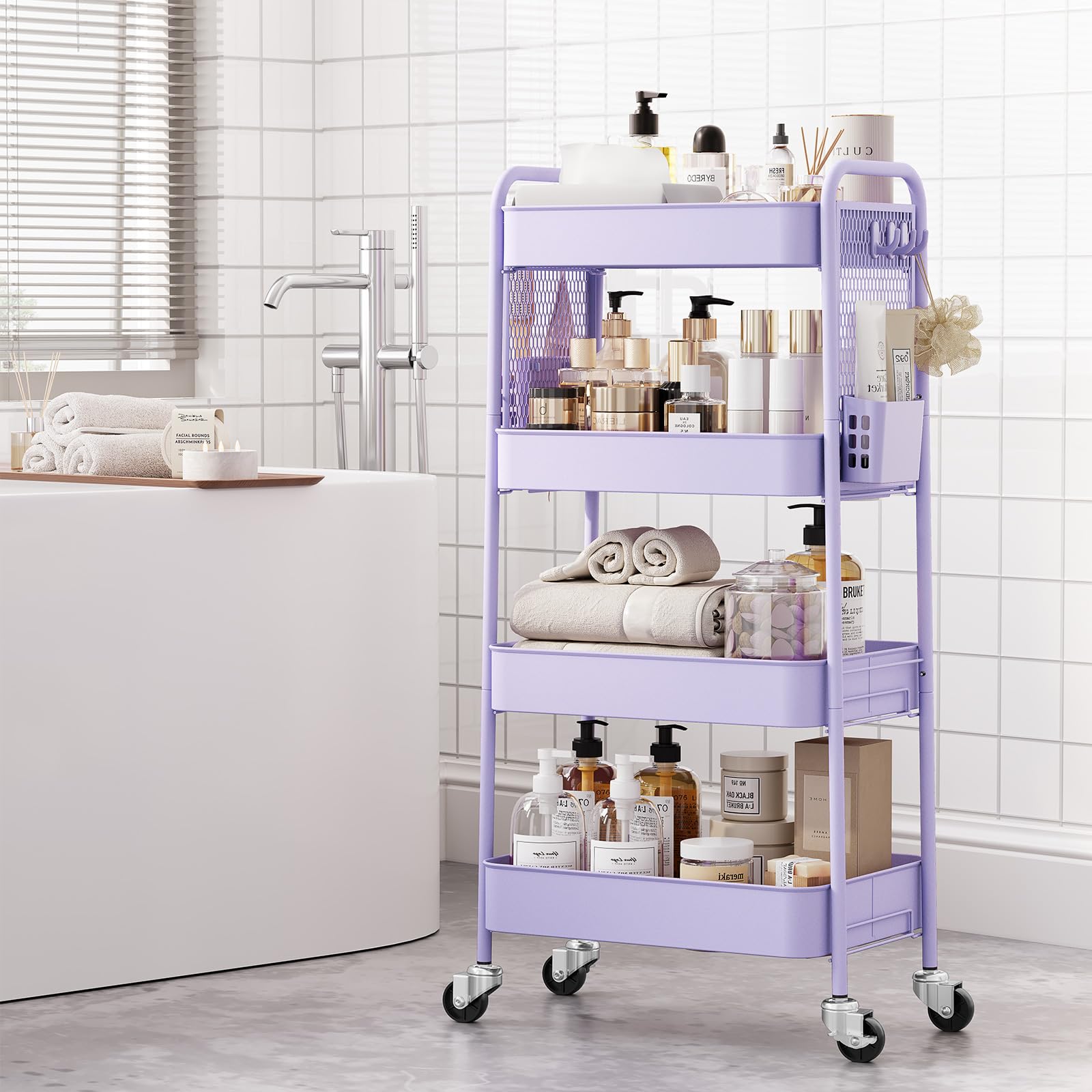 4 Tier Rolling Cart