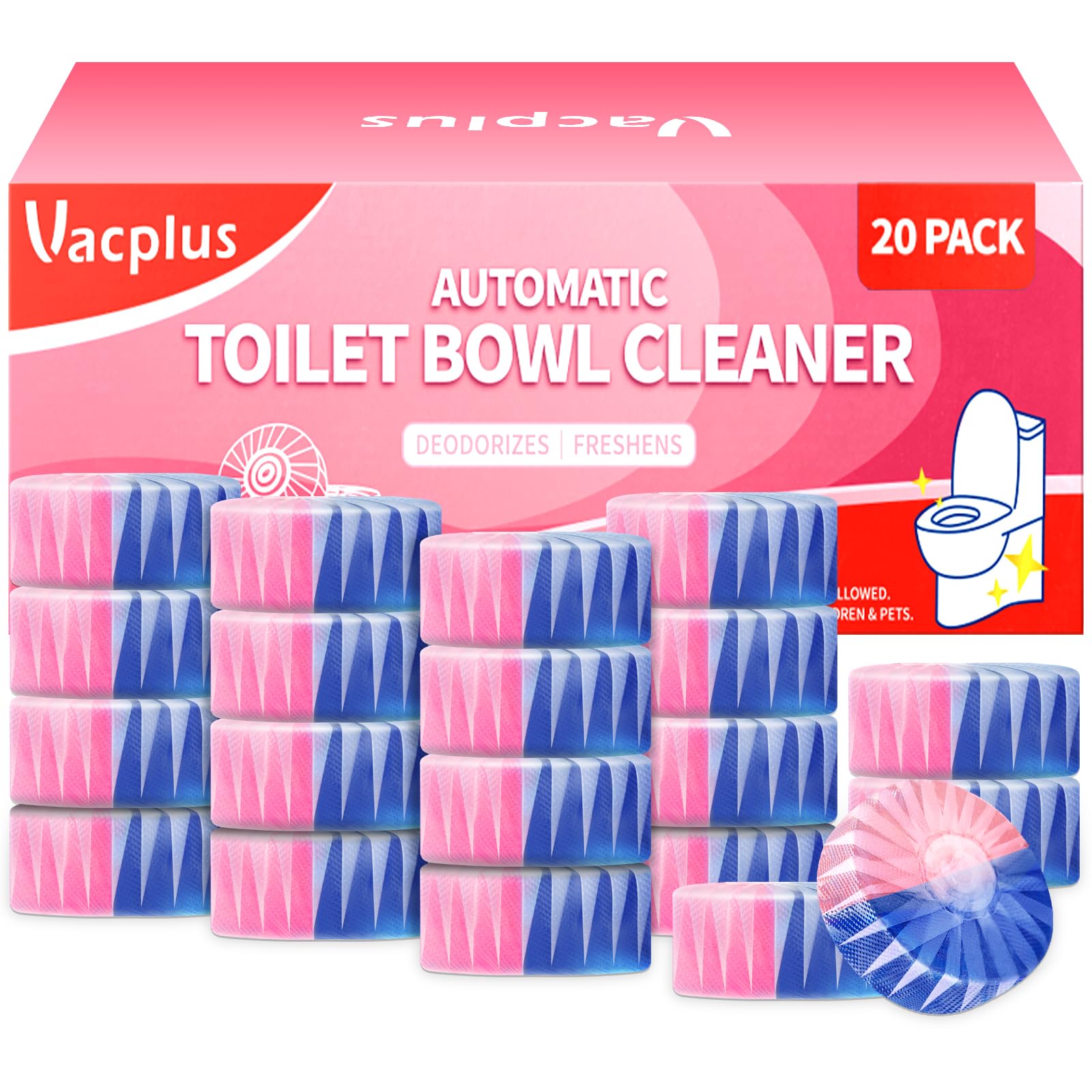 Toilet Bowl Cleaner Tablets (20 Count)
