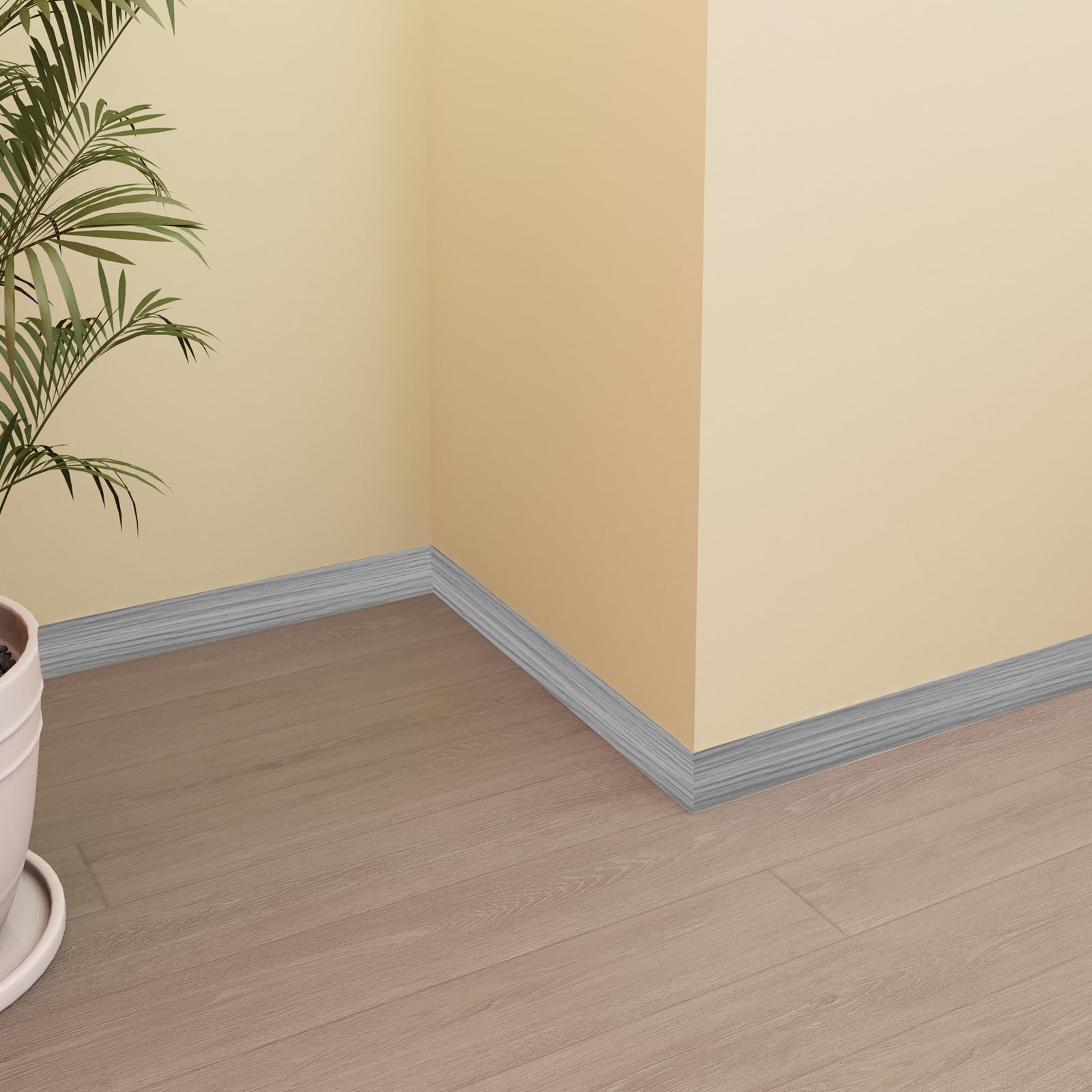 Floor Door Flat Transition Strip & Self Adhesive Floor Vinyl Floor Edge Trim Laminate Floor Gap Covering Joining Strip