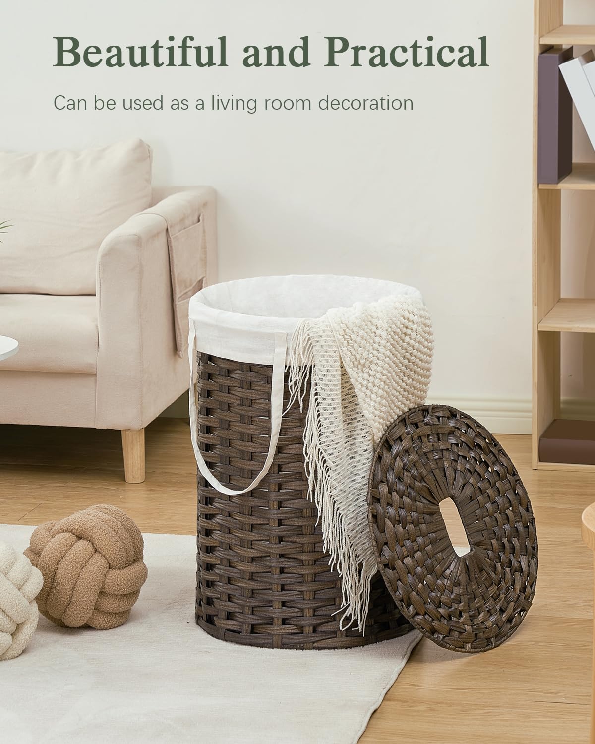 Laundry Hamper with Lid