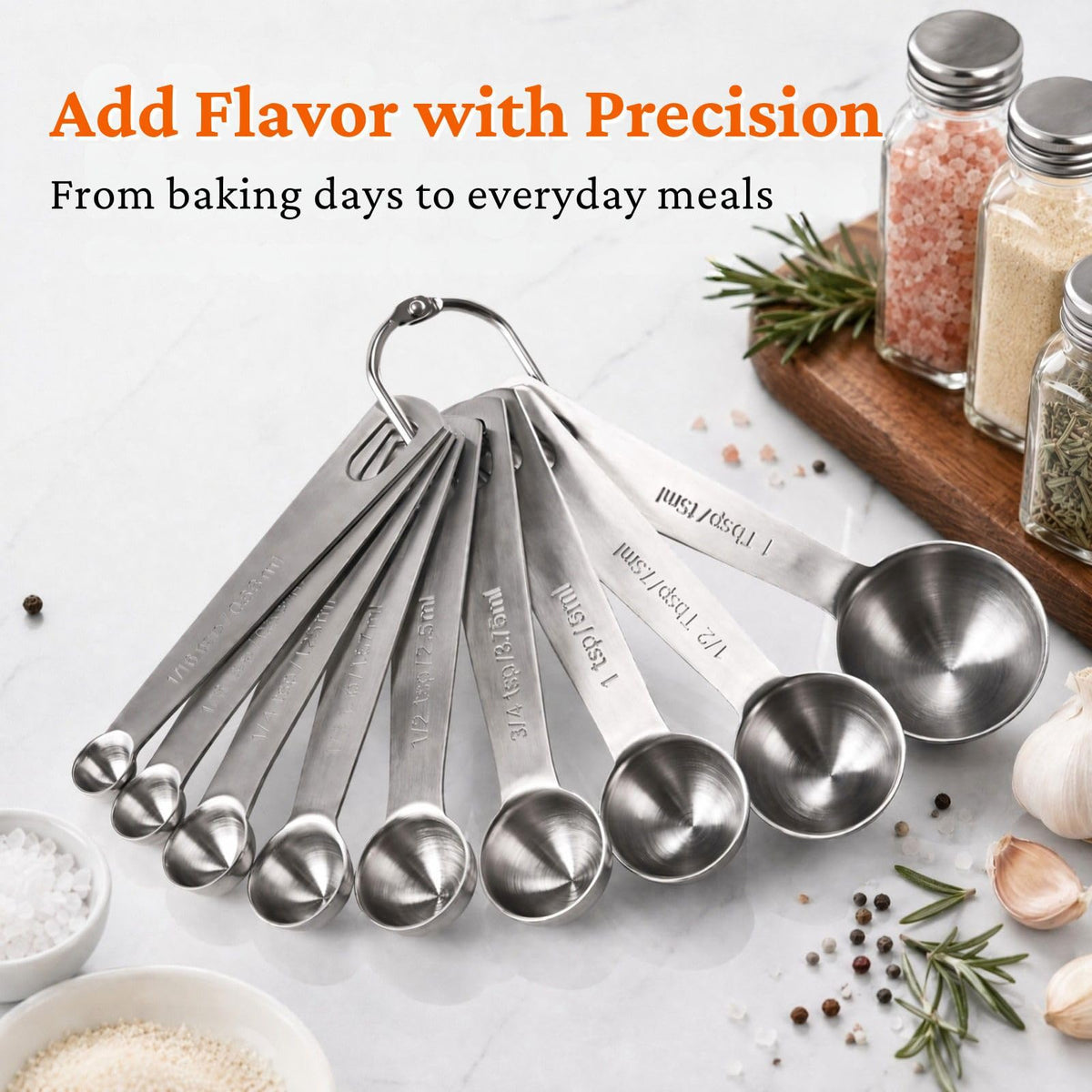 9PCS Measuring Spoons Set