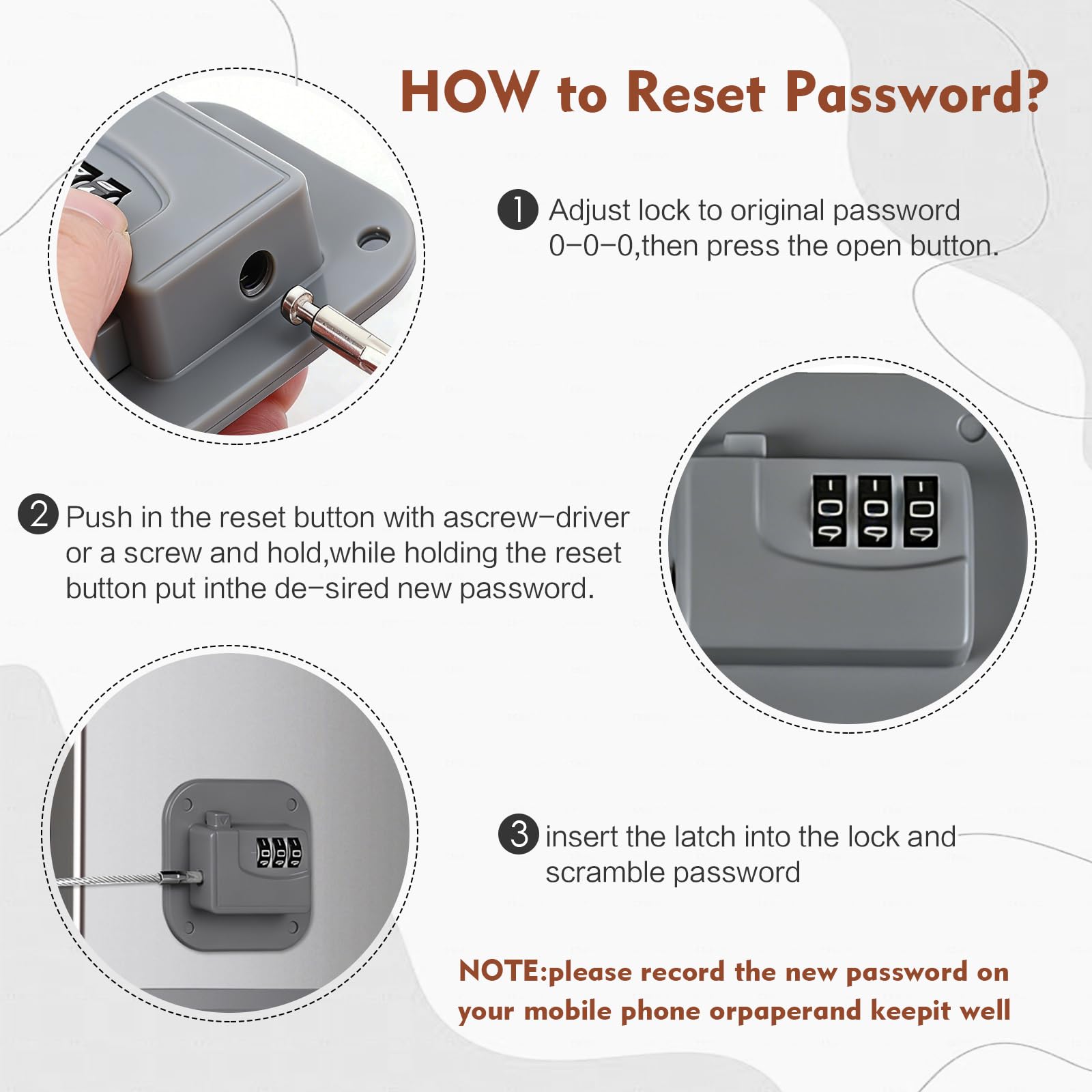Refrigerator Lock (3 Count)