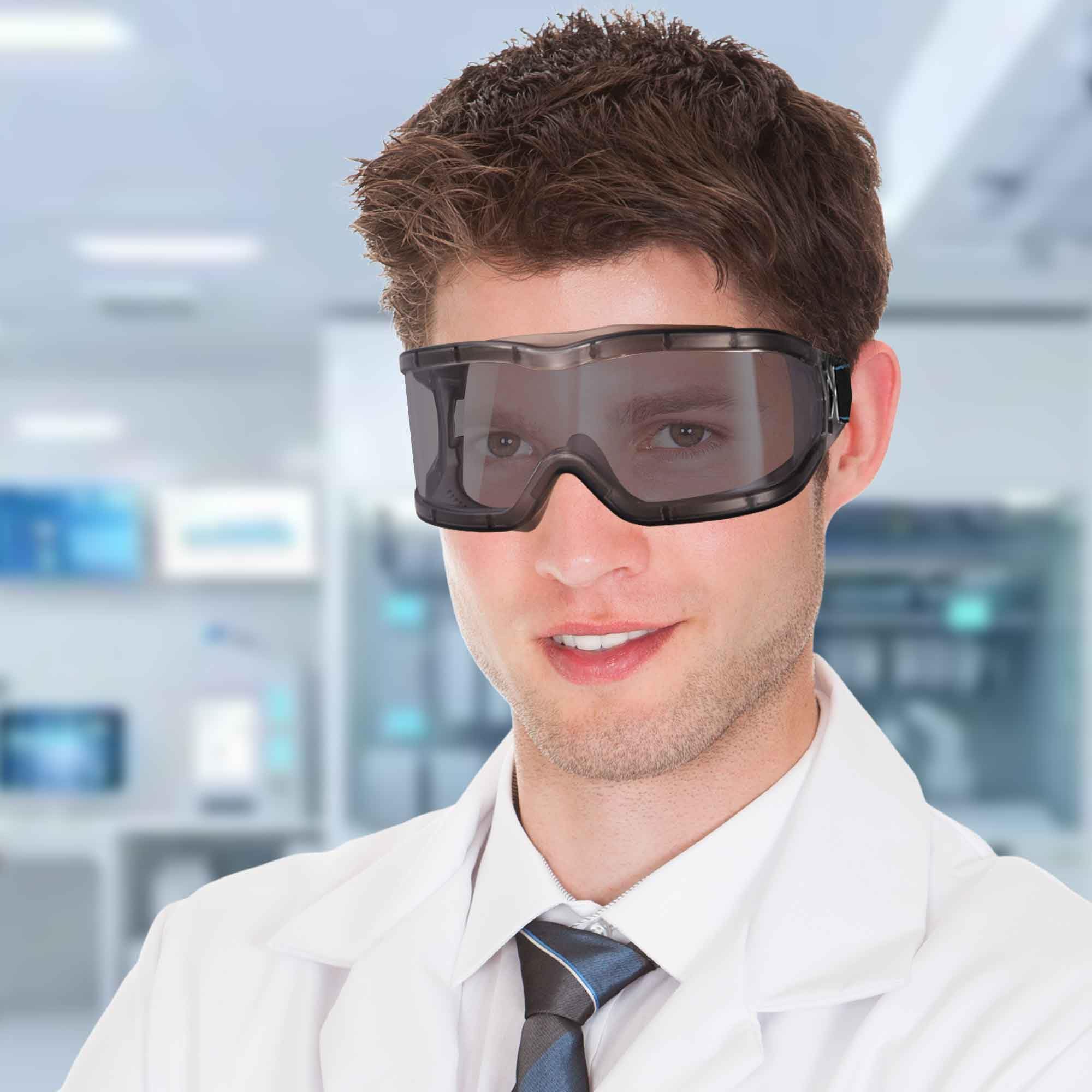 Safety Glasses Over Eyeglasses