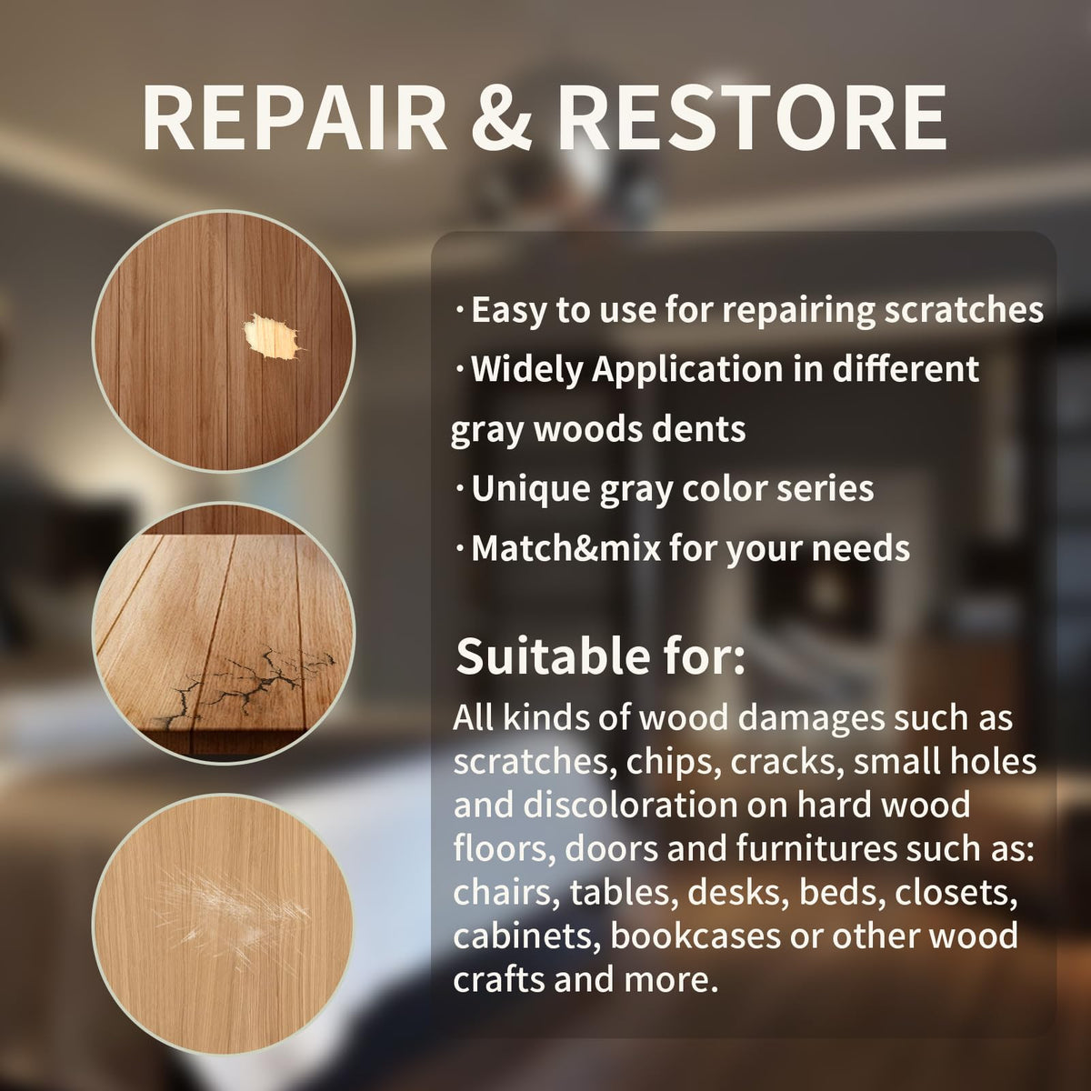 Wood Repair Kit (7 Count)