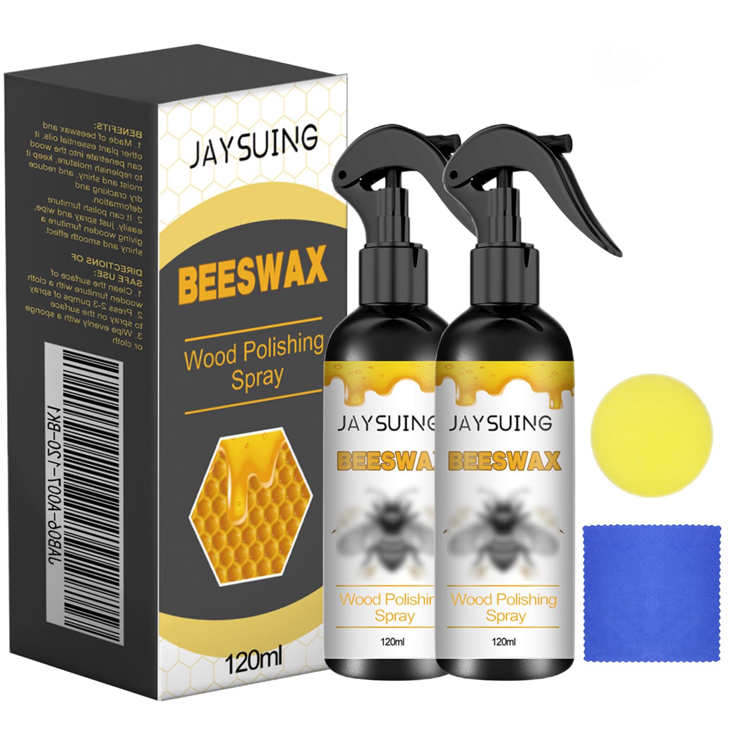 2Pcs Natural Beeswax Care Spray & Restorer - ModHome Supplies