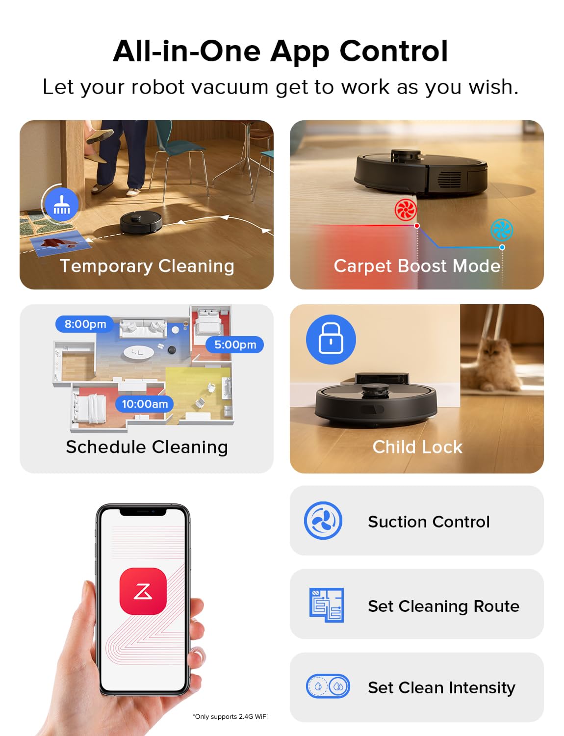 Q7 L5 Robot Vacuum and Mop Combo