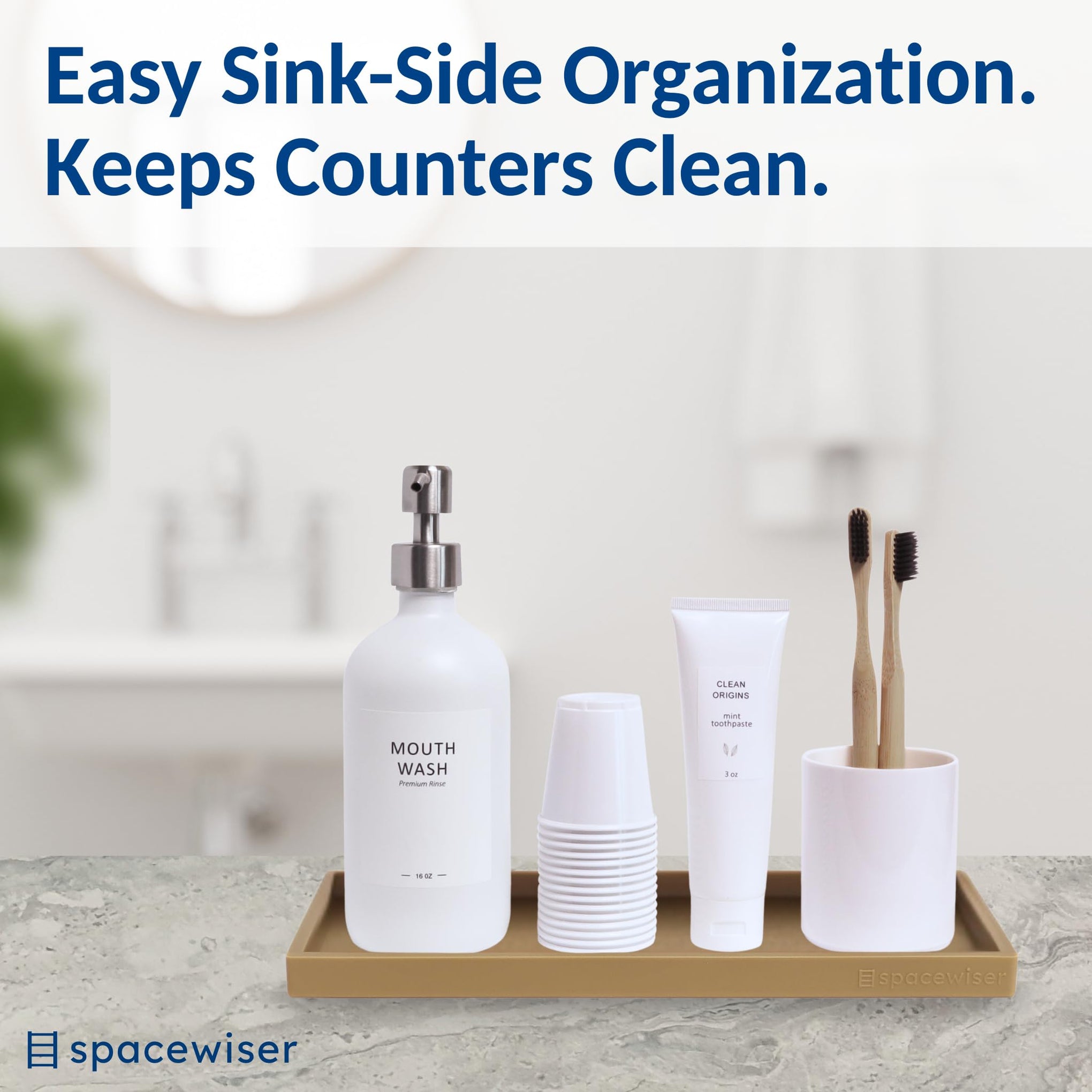 Silicone Countertop & Vanity Tray