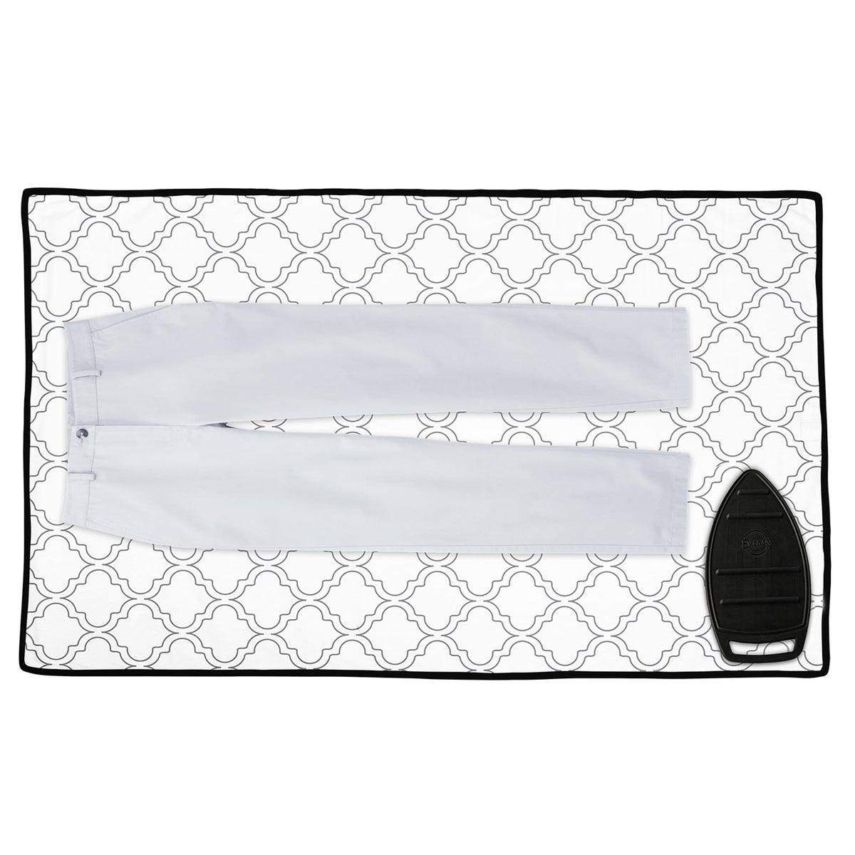 Ironing Mat Heat Resistant Pad 48"x28" White Tiles