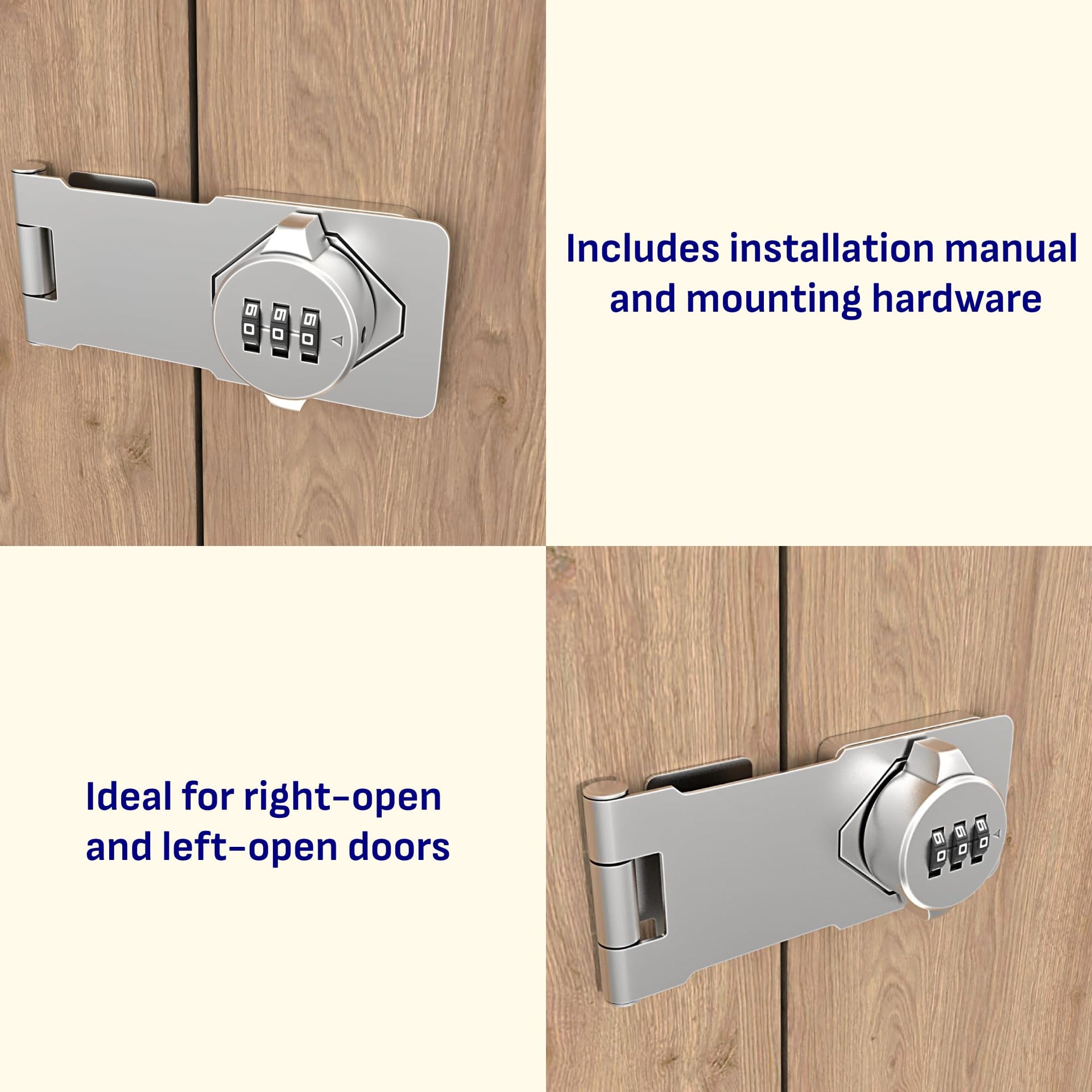 Keyless Combination Lock 3