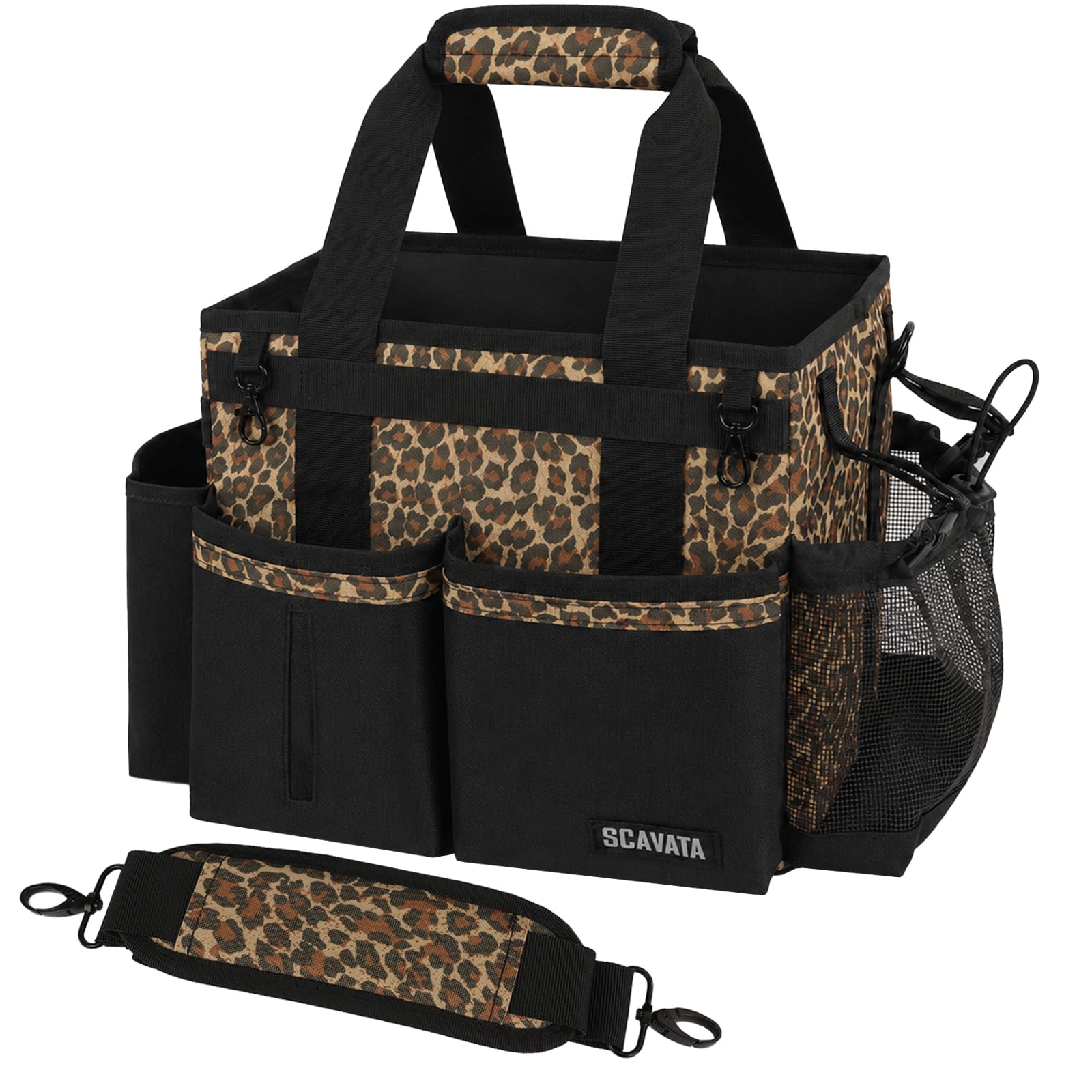 Compact Wearable Cleaning Caddy with Handle & Shoulder Straps