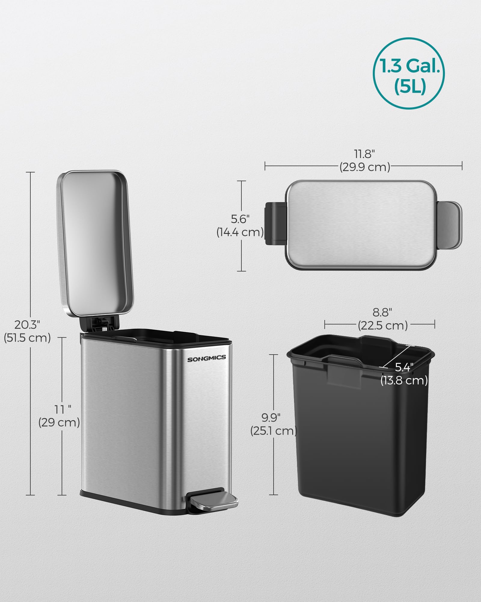 Bathroom Trash Can