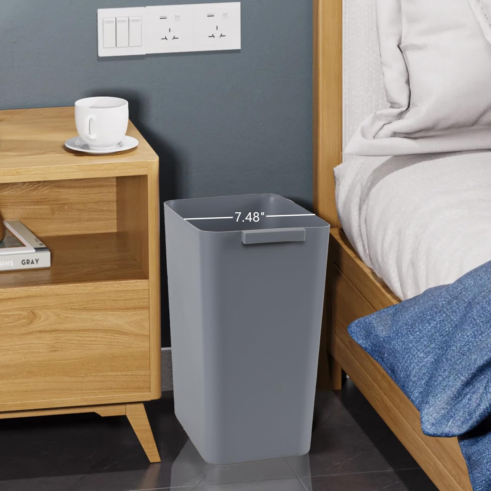 Rectangular Wastebasket 3 (3 Count)