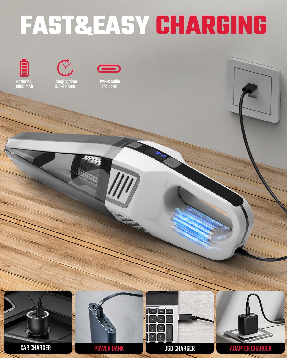 Handheld Vacuum Cordless
