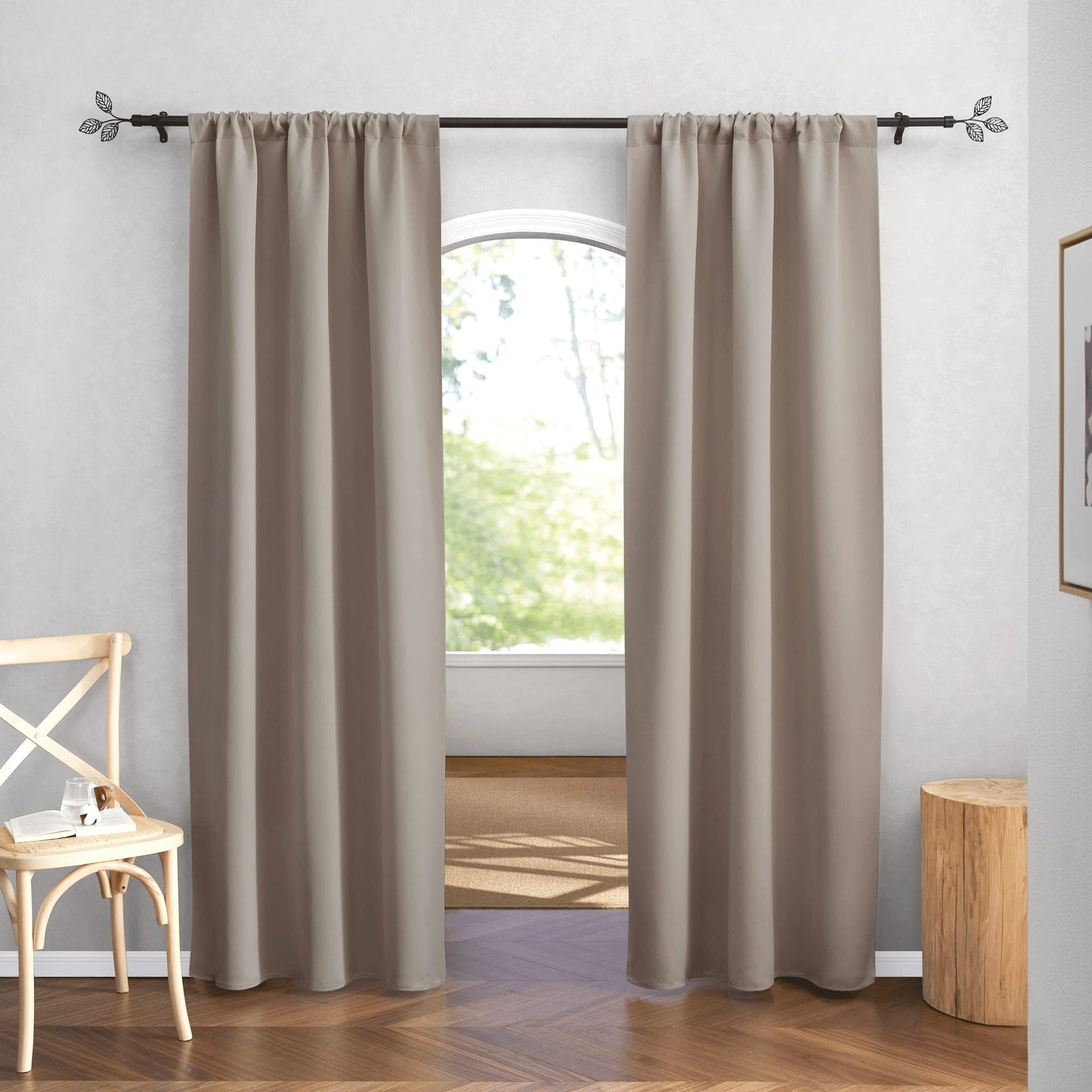Blackout Curtains for Bedroom Living Dining Room 84 inches Long (2 Count)