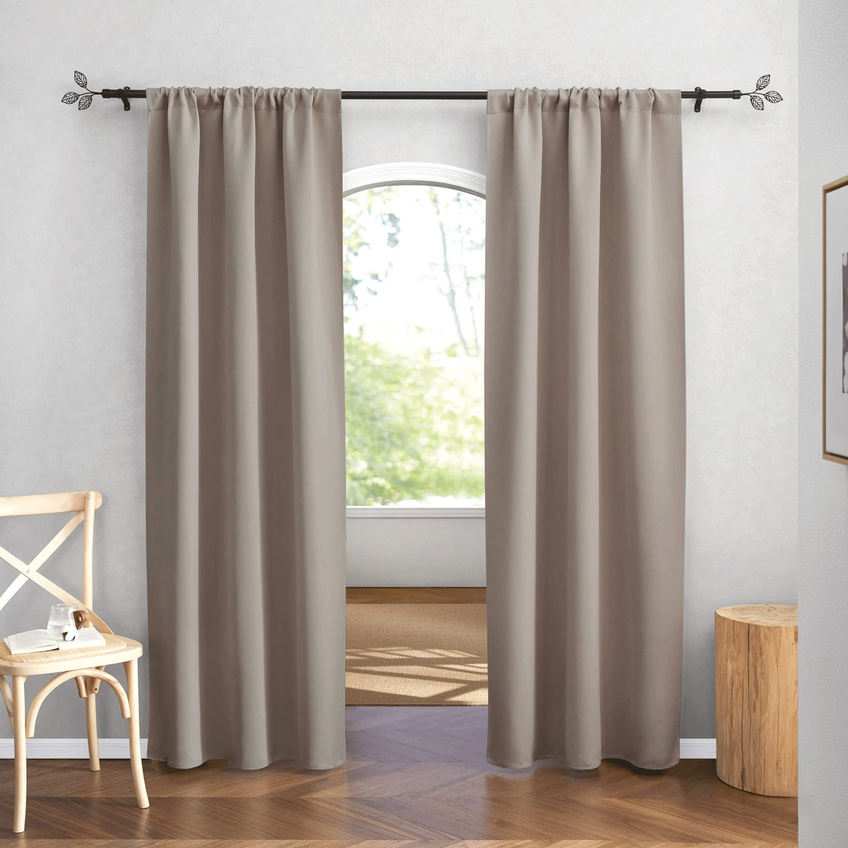 Blackout Curtains for Bedroom Living Dining Room 84 inches Long (2 Count)