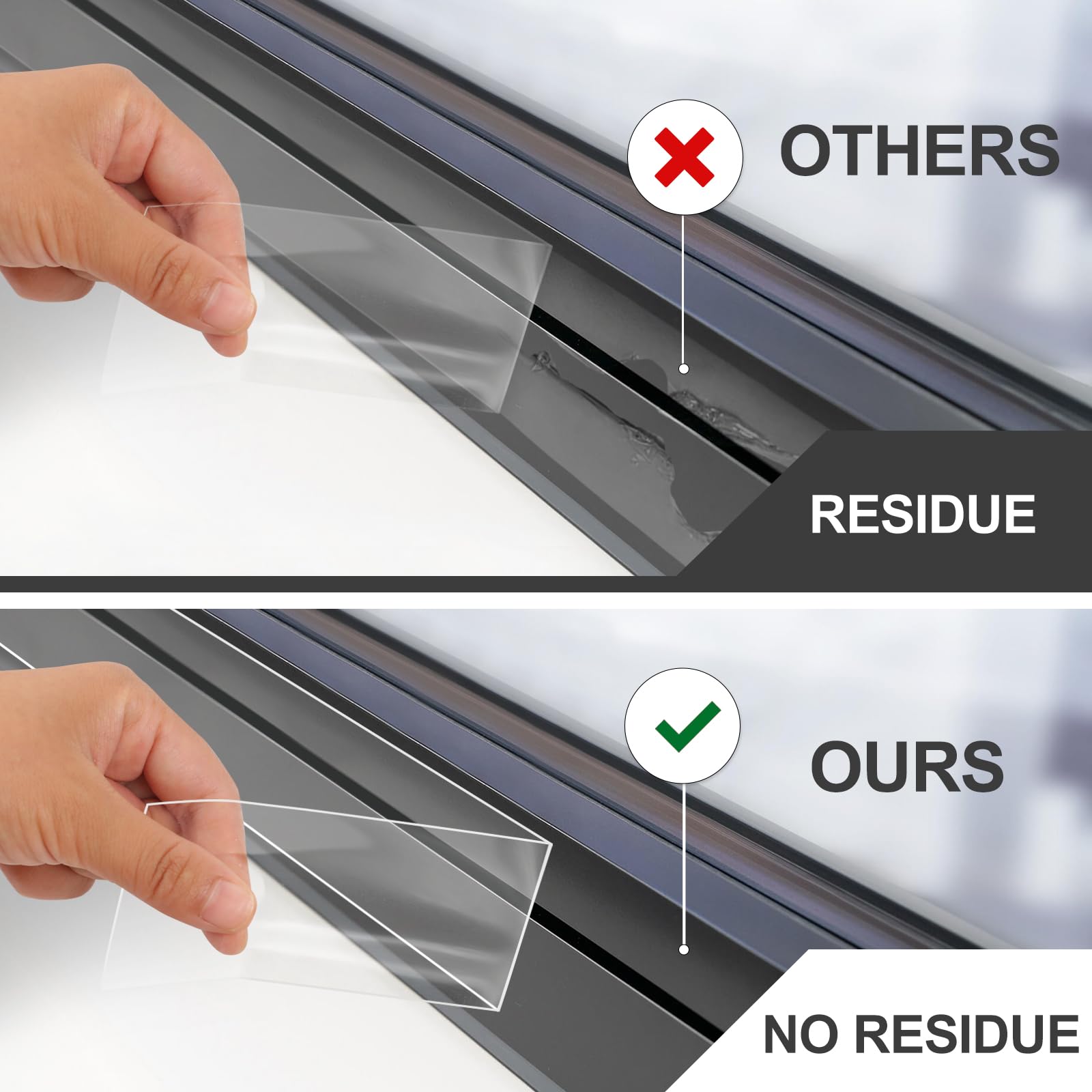 Transparent Window Weather Sealing Tape (33 Foot)