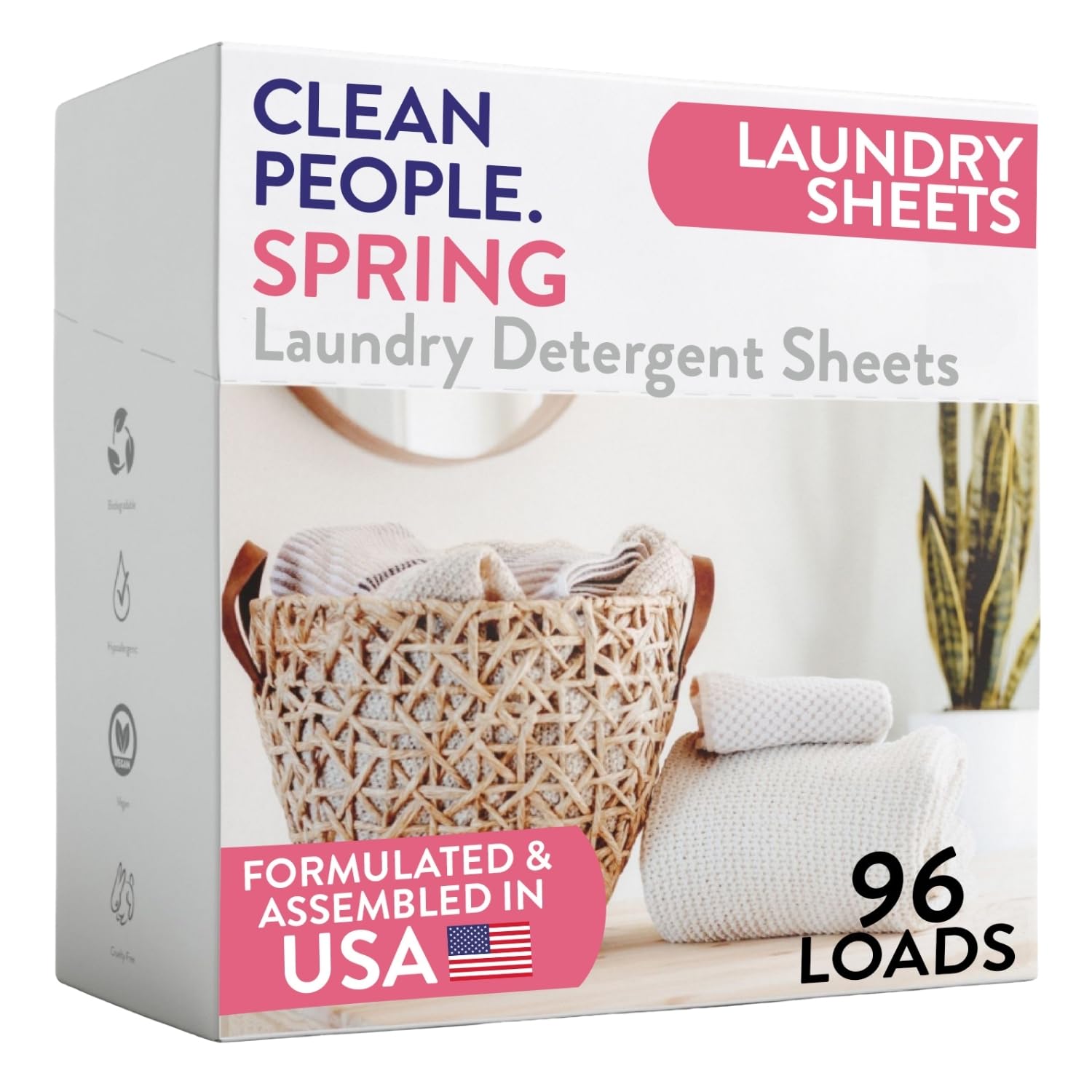Laundry Detergent Sheets (96 Count)
